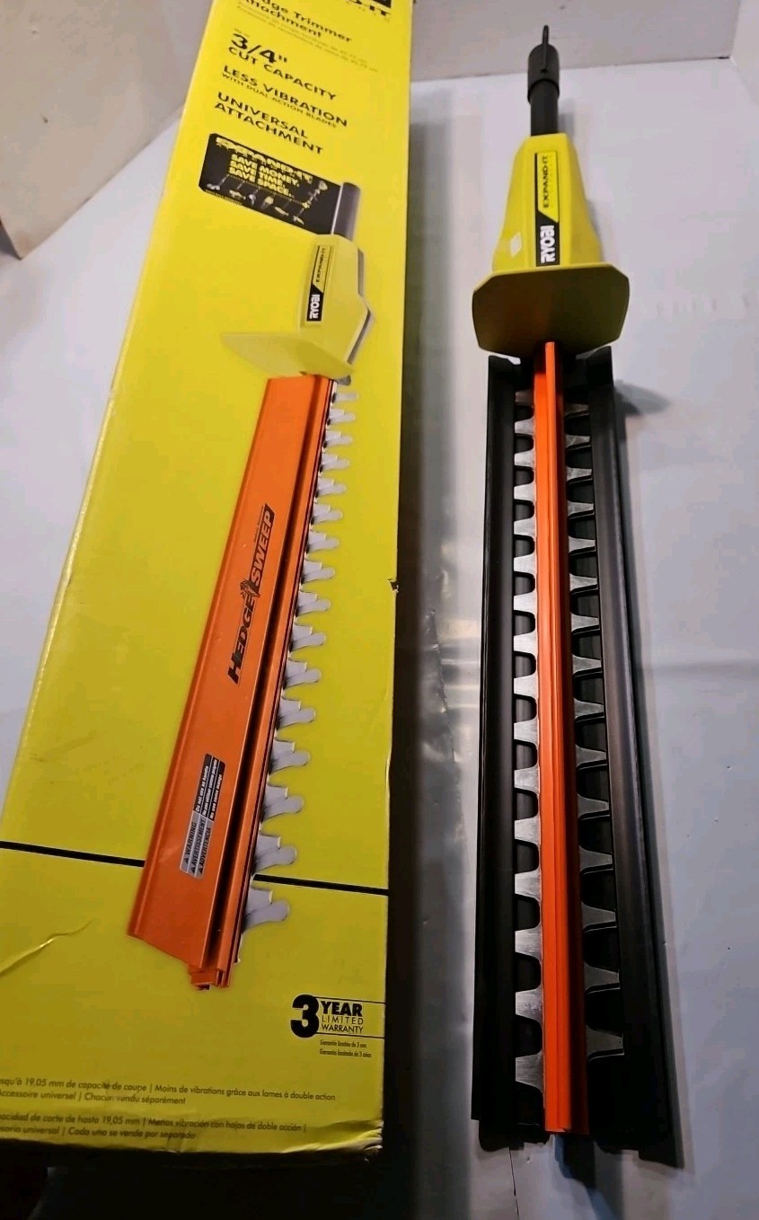 READ Ryobi Expand-It 18 in. Universal Hedge Trimmer Attachment (RYHDG)