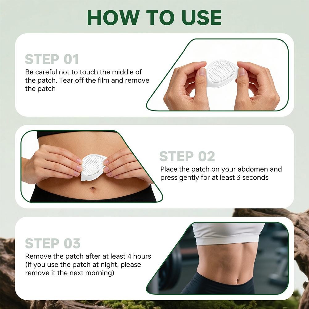 6 BOX Moringa Berberine - 10 in 1 Advanced Metabolic Nano Microneedle -Patches