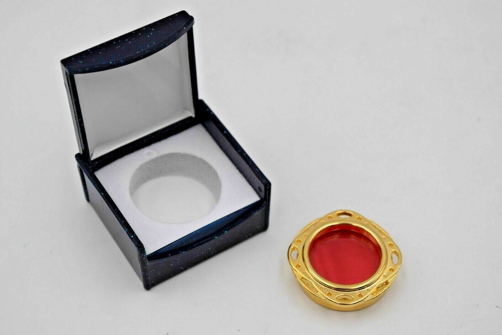 Theca Relic Reliquary Catholic relic theca with case, new