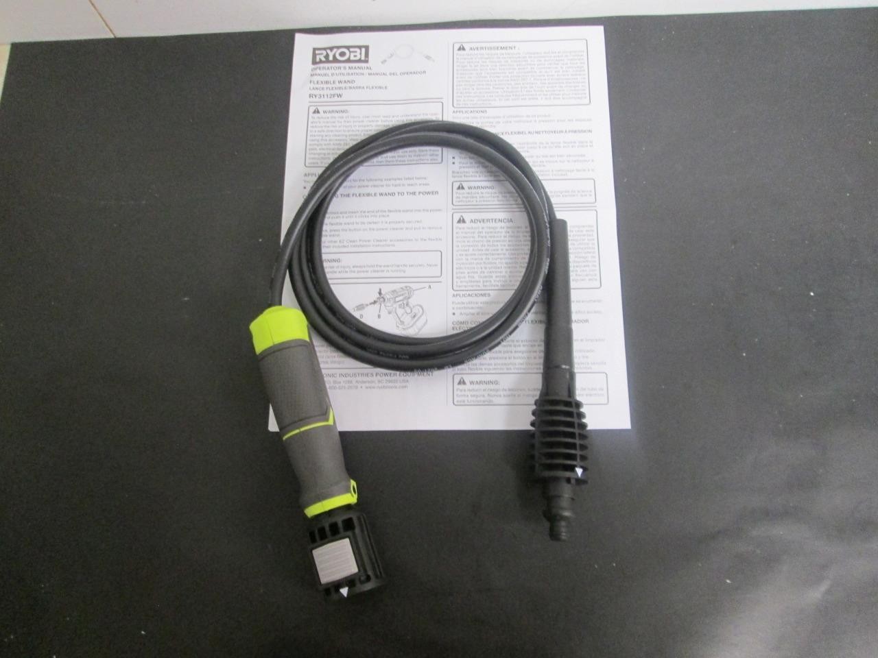 Ryobi EZCLEAN Power Cleaner 6' Flexible Wand RY3112FW