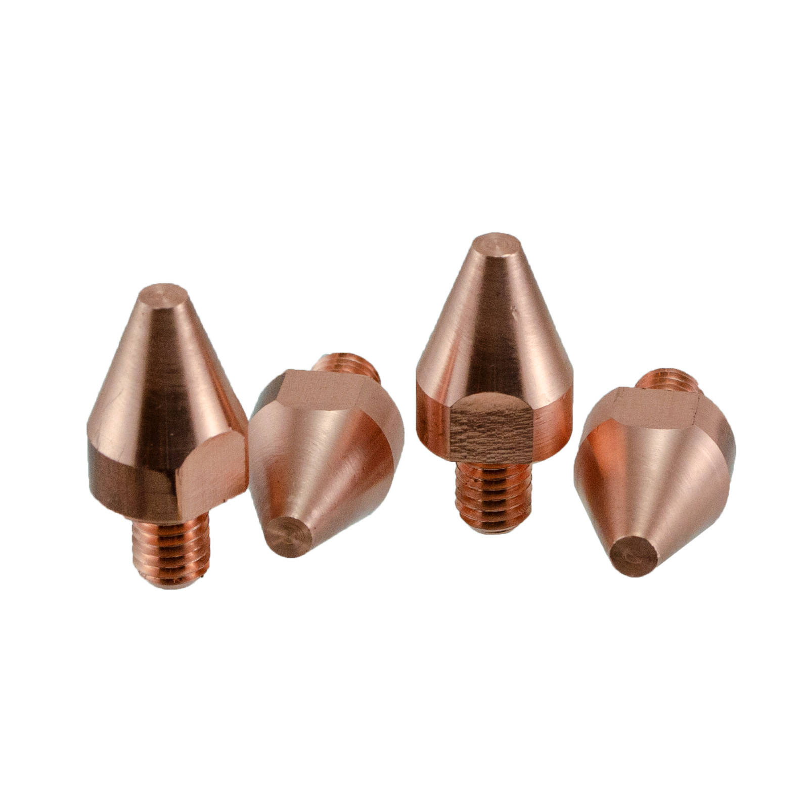 Chicago Electric Fit Spot Welding Tips 1/8" Contact Area 2 Pairs