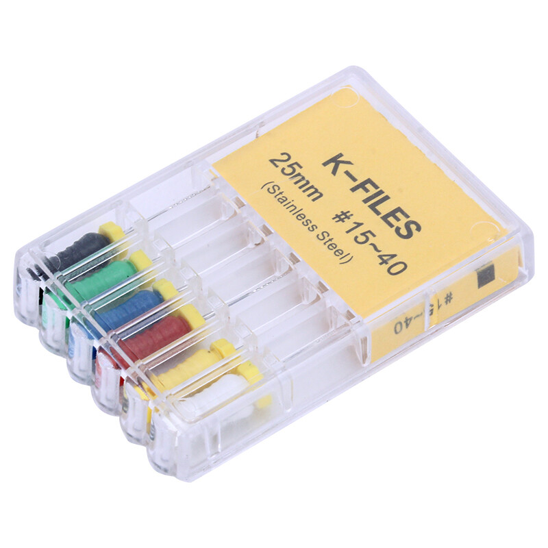 1 Box Dental K-File Root Canal Hand Use 25mm /21mm Endodontic Stainless Steel