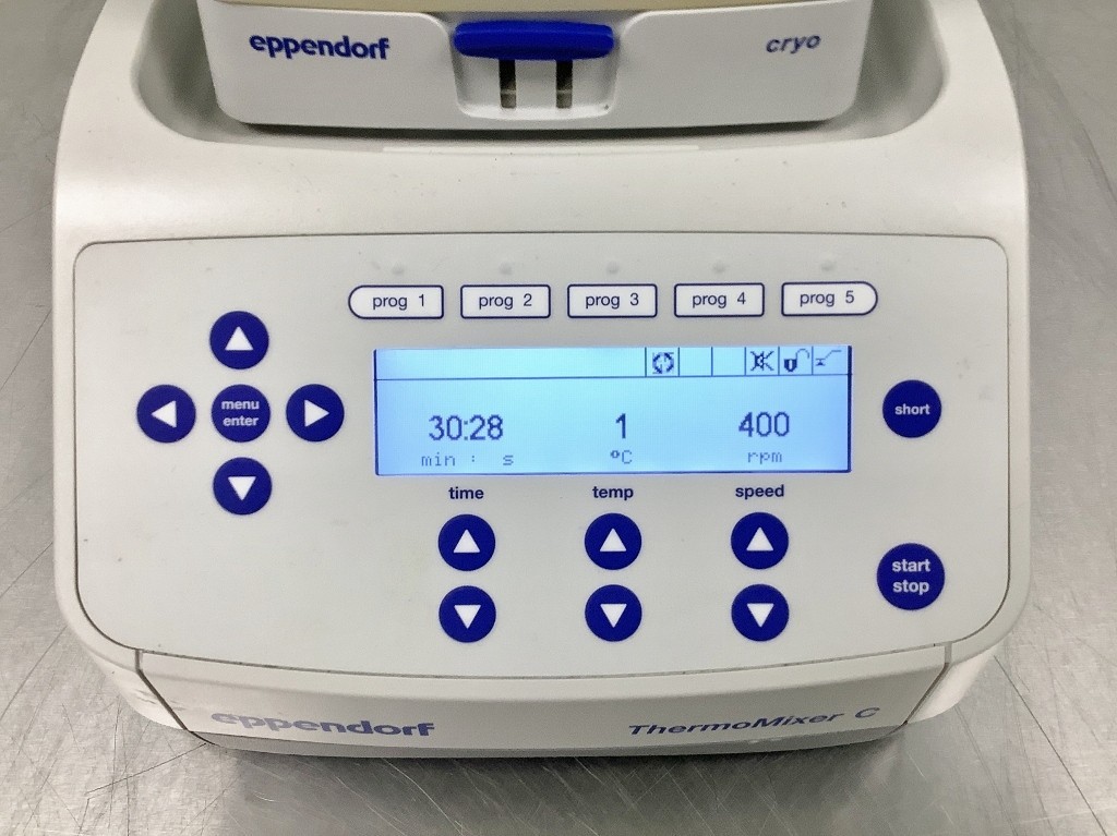 Eppendorf Thermomixer C with Cryo Thaw Block TESTED with Warranty SEE VIDEO