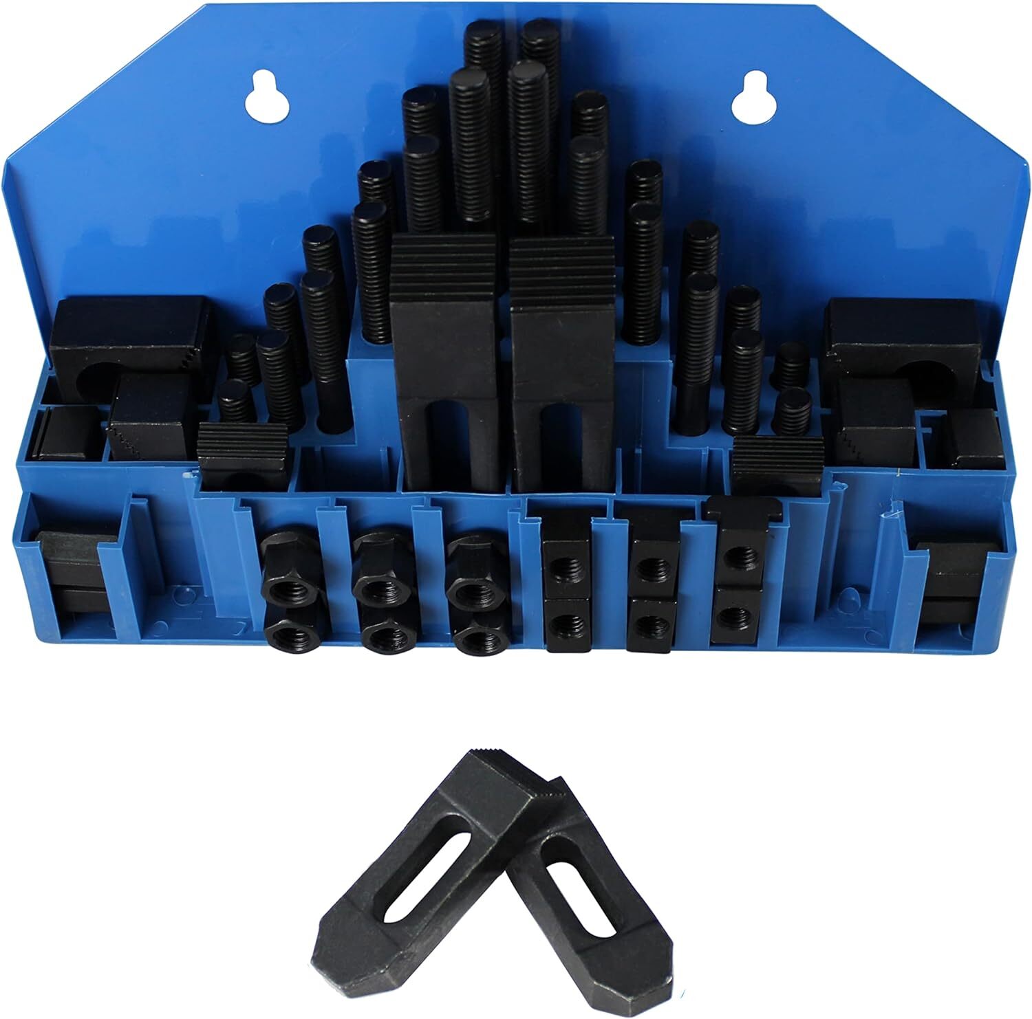 HFS 58pc 5/8" Slot 1/2"-13 Stud Hold Down Clamp Clamping Set Kit Bridgeport Mill