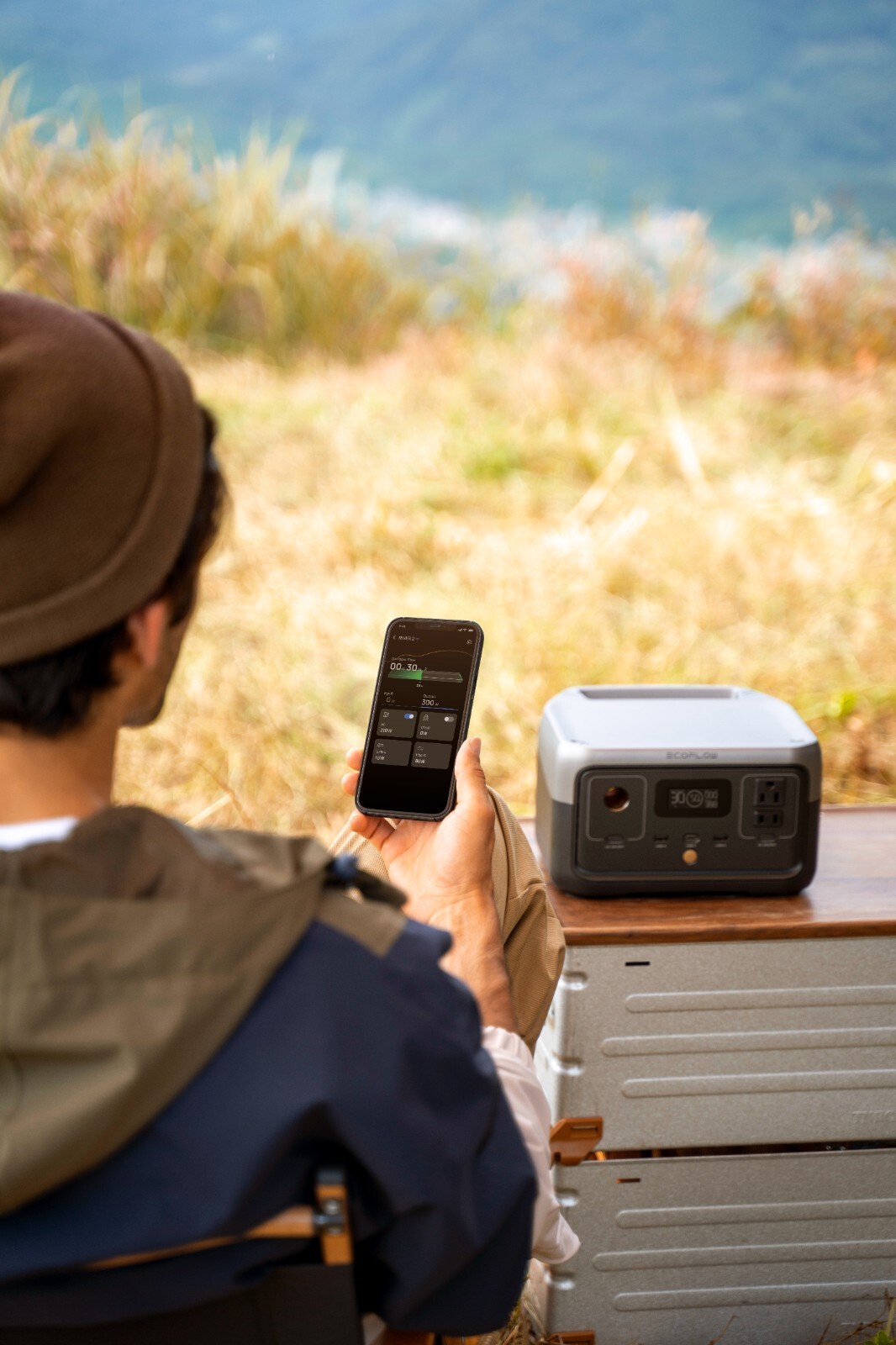 EcoFlow Solar Generator RIVER 2 256Wh+110W Solar Panel Certified Refurbished