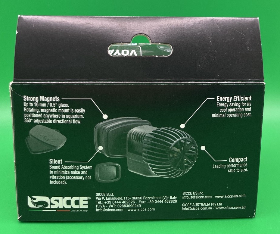 Sicce Voyager Nano Stream 1000 - 270 GPH Circulation Aquarium Water Pump