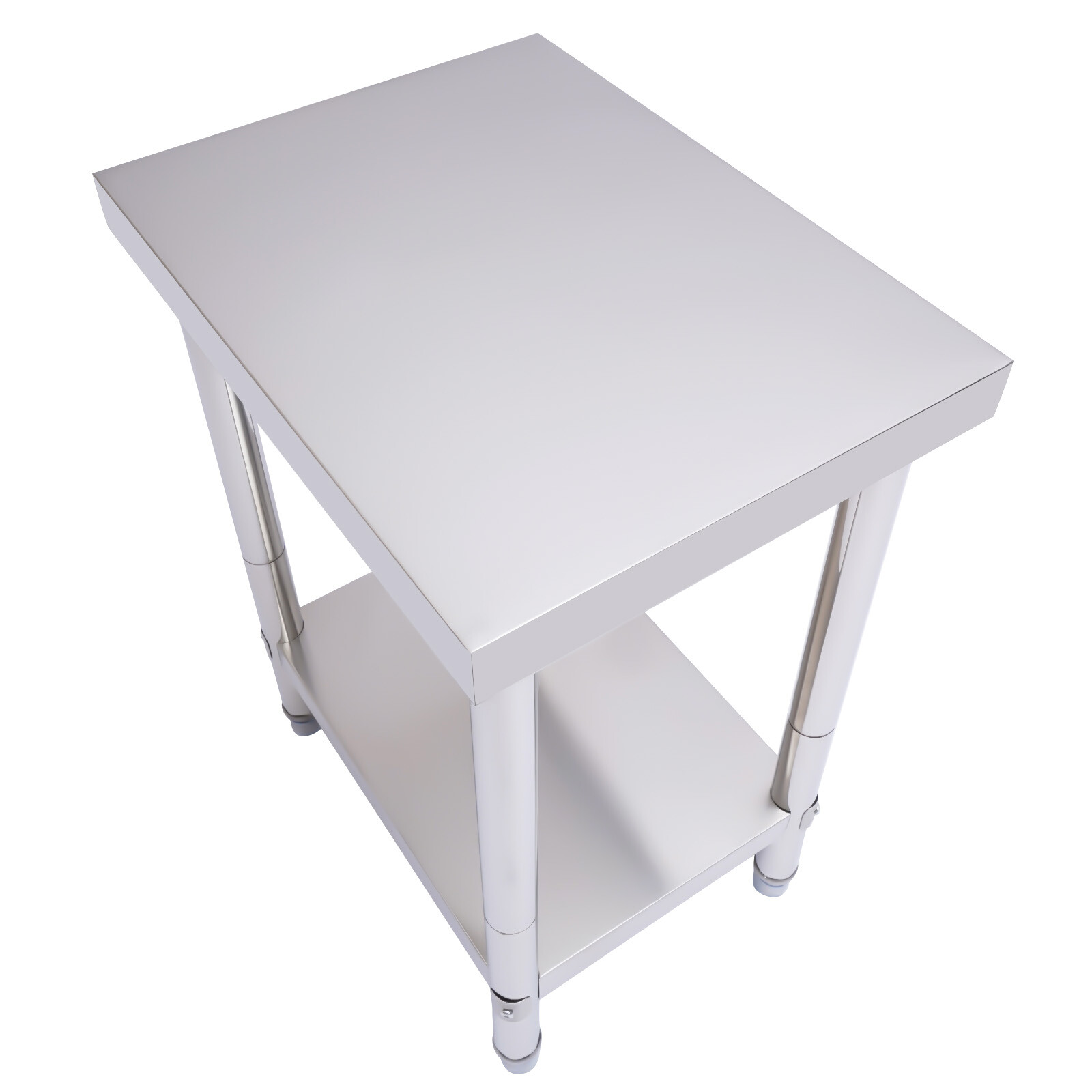 Commercial Stainless Steel Kitchen Food Prep Work Table - 24 x 18 Inches