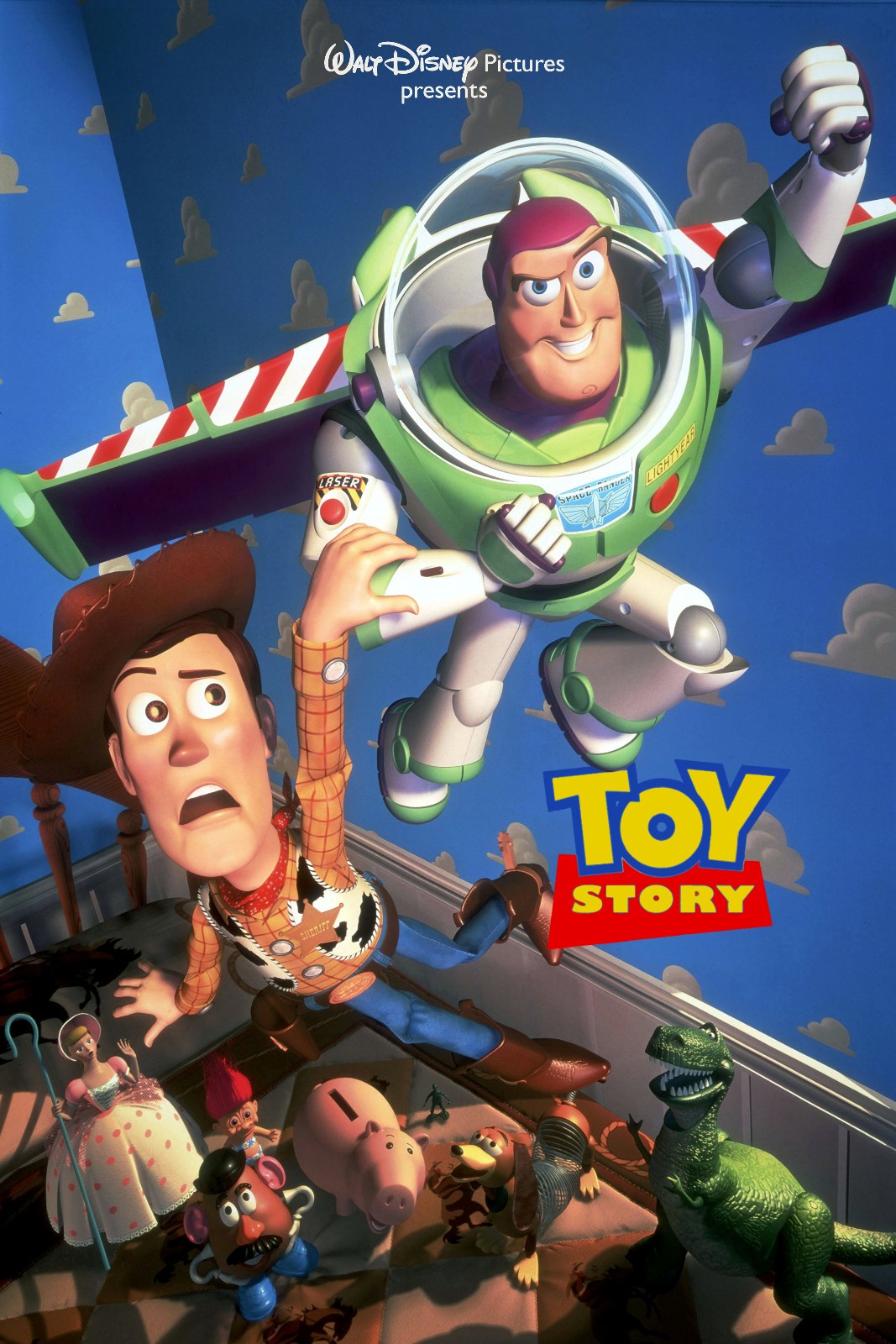 Toy Story 1 Movie Poster 24"X36"