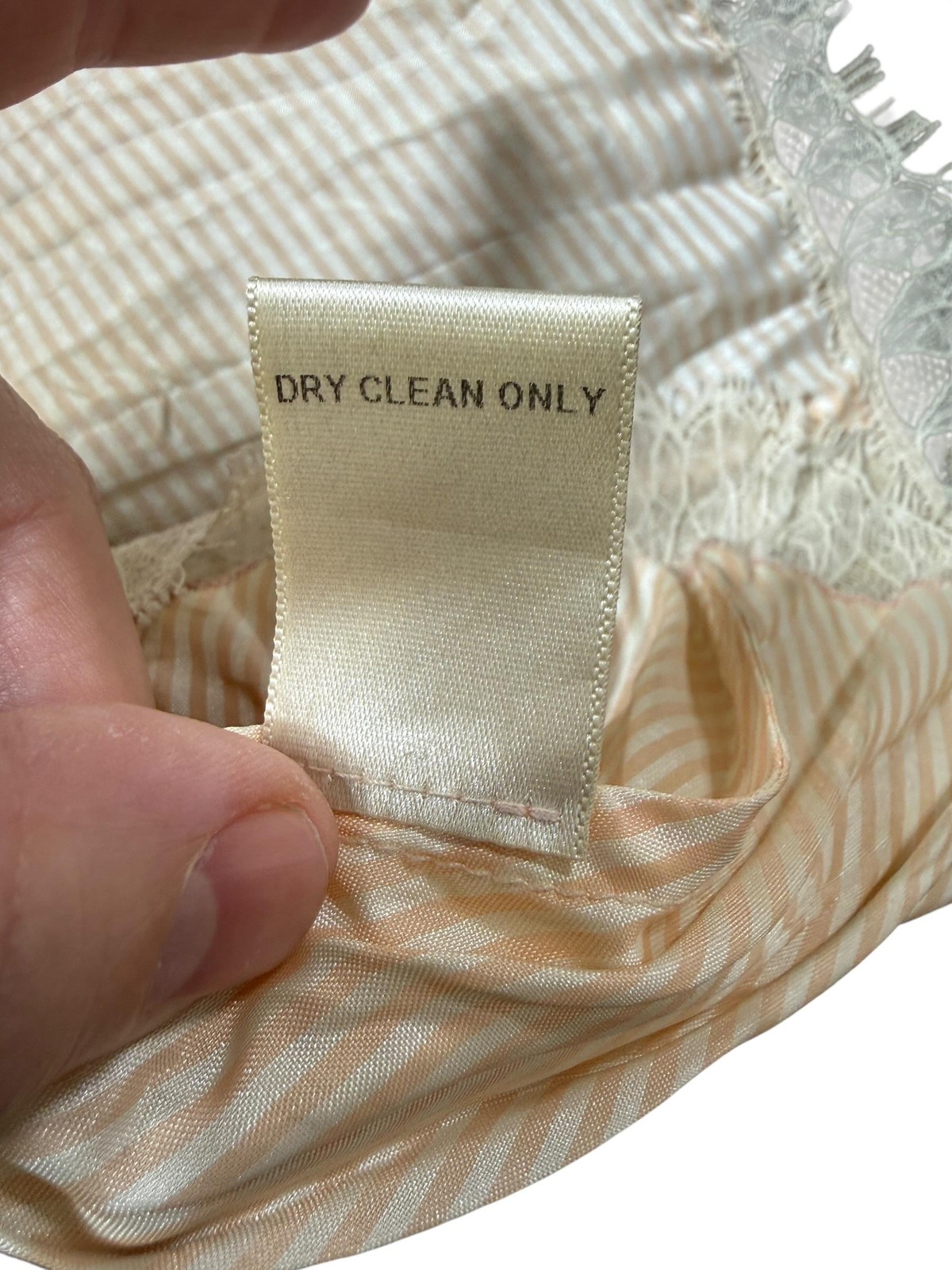 Vintage Sheer Babydoll Camisole Womens Size 2 White Lace Trim USA Y2K