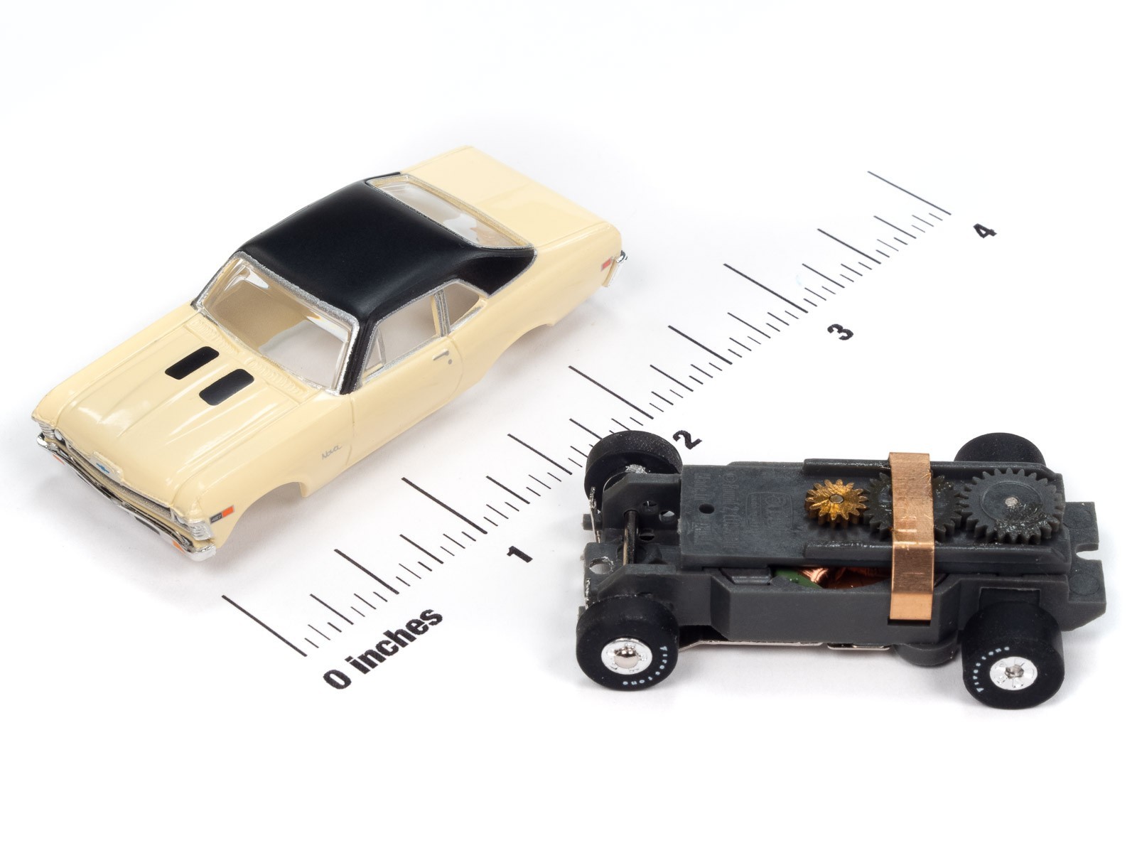 Auto World 1969 Chevy Nova SS HO Scale Slot Car SC411