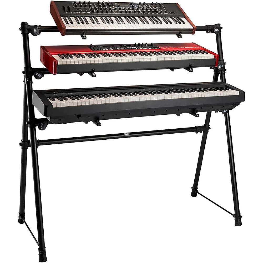 On-Stage Stands KS-7903 3-Tier A-Frame Keyboard Stand