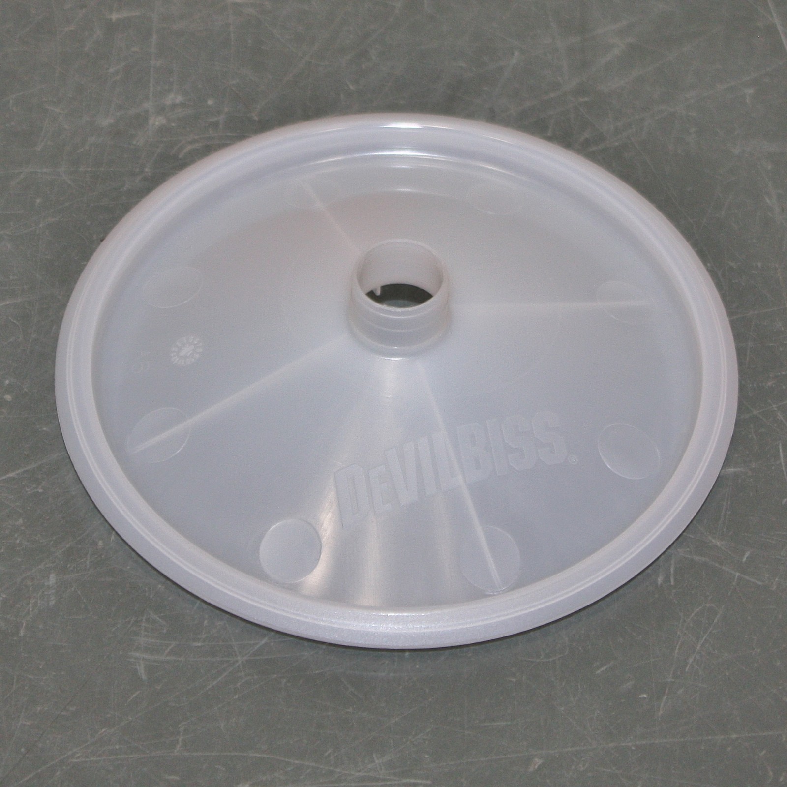 (64) DeVilbiss Paint Cup System Lids DPC524, For 24 / 32 fl oz Cup, Plastic