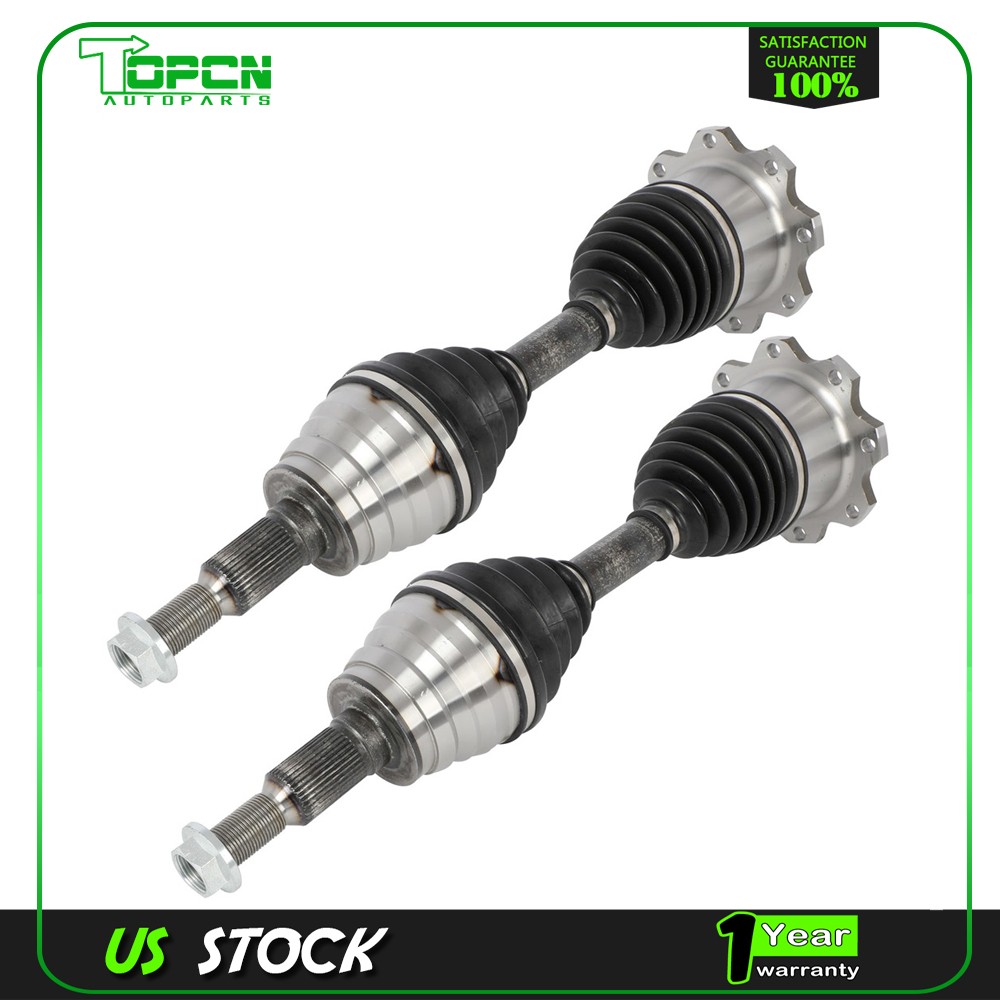 2x CV Axle Assembly Front Left & Right for Chevy Silverado 2500 HD 2011-2019 GMC