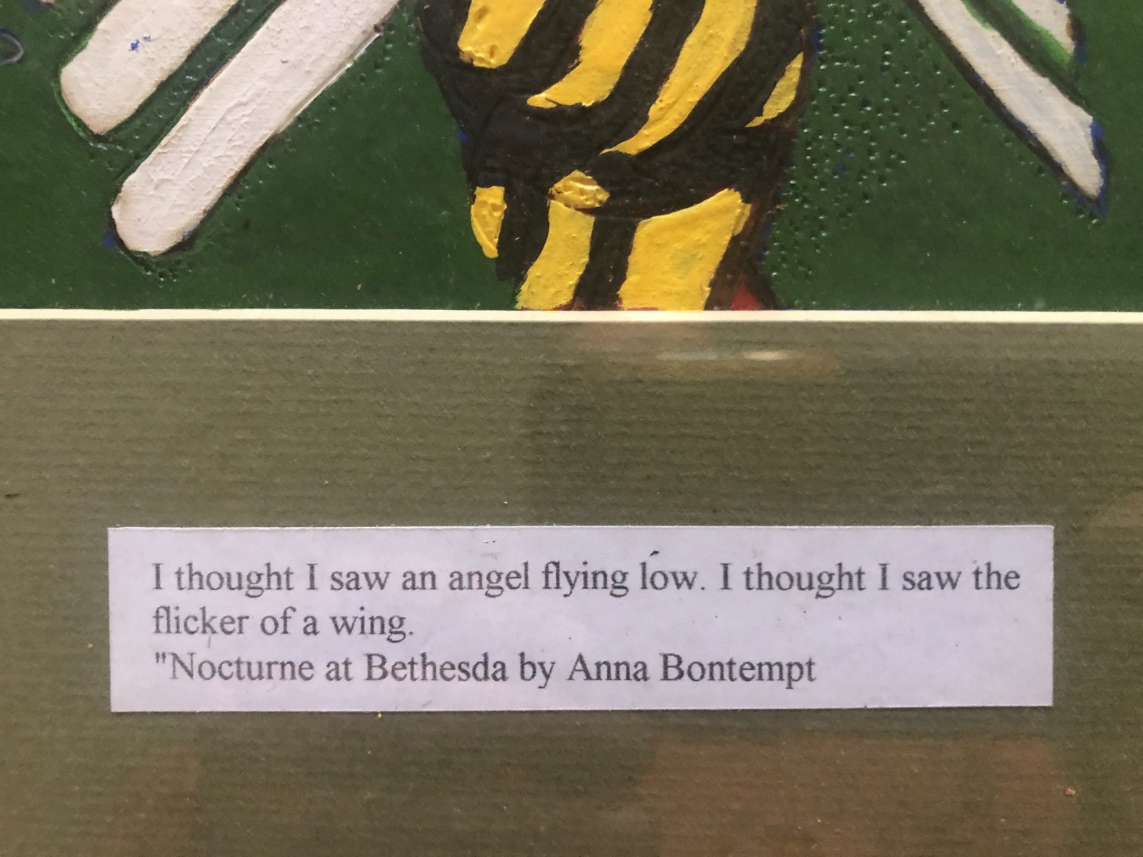 2005 painting by WILLIE L SHEPPERSON Mrs. Rawlins (?), his teacher civil rights