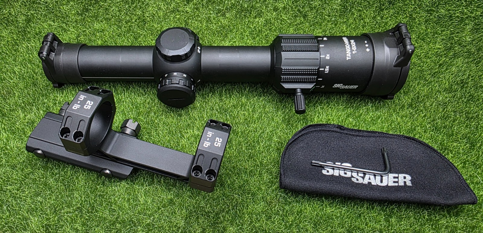 Sig TANGO-MSR 1-6x24mm Scope w/ Illum. Red MSR BDC6 Reticle SOT61000 - USED