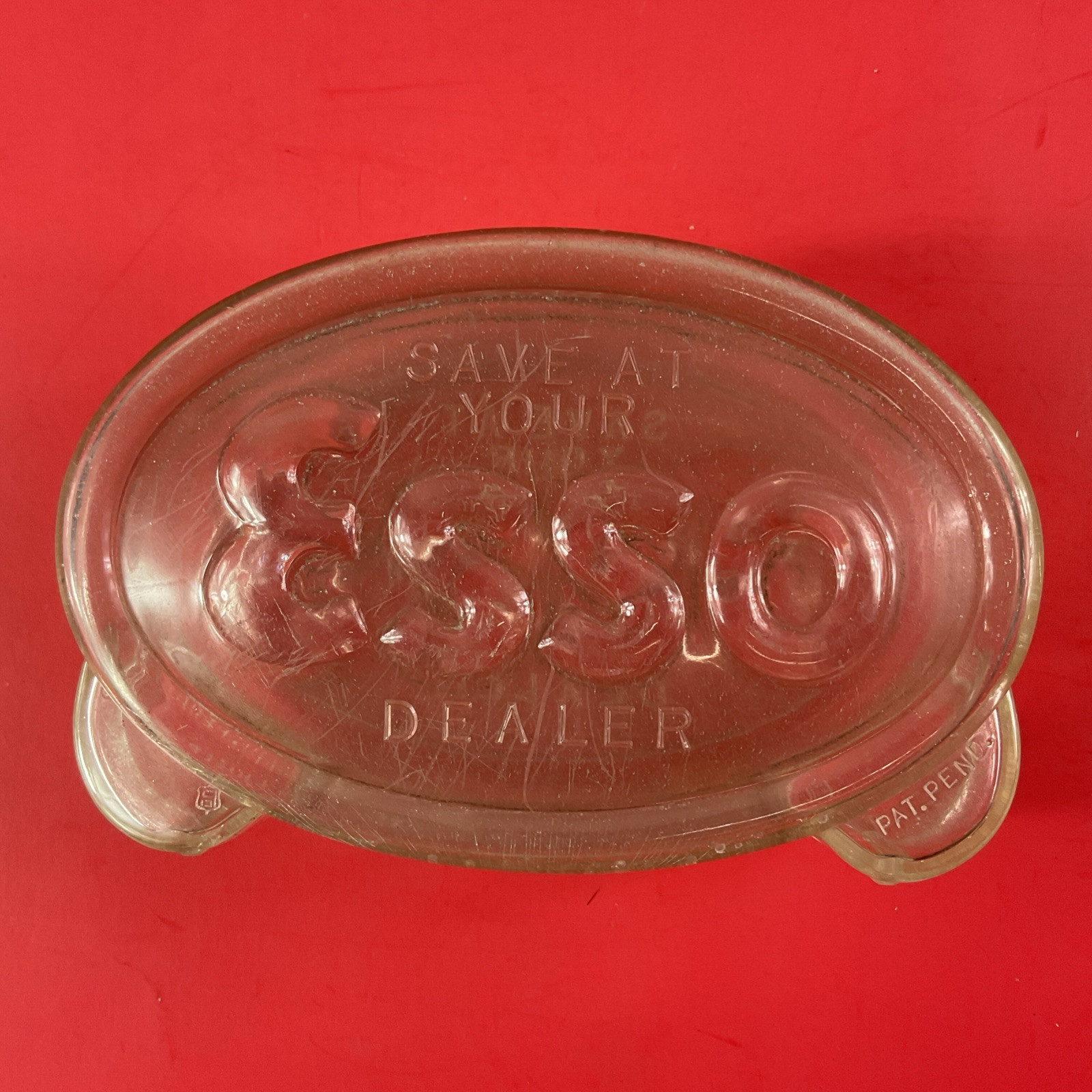 Vintage Esso Save At Your Dealer Promotional Plastic Bank