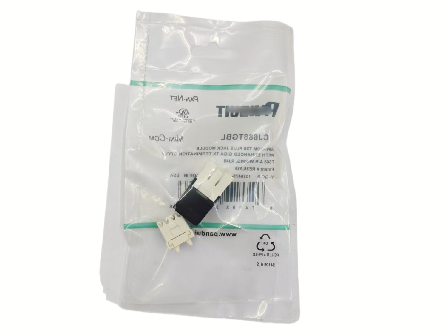 50PCS Giga TX Cat6 Panduit Network jack CJ688TGYL CJ688TGIW CJ688TGGR CJ688TGRD