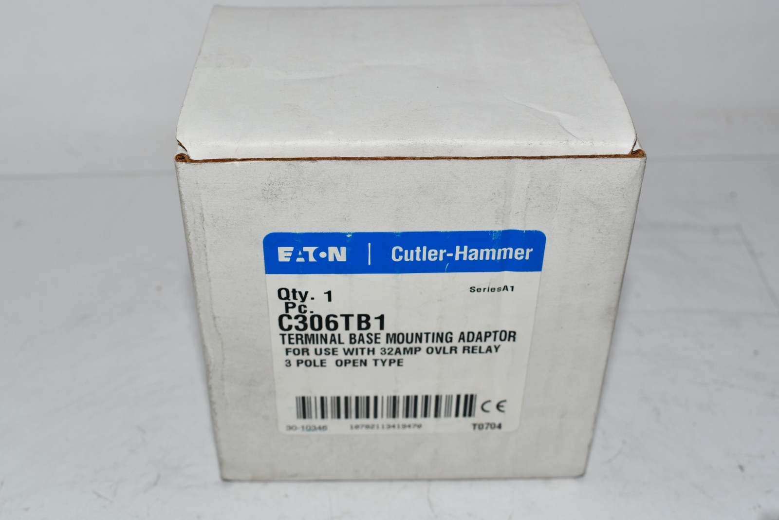 NEW Eaton Cutler Hammer C306TB1 Din Rail And Panel Mtg Adapter For 32A