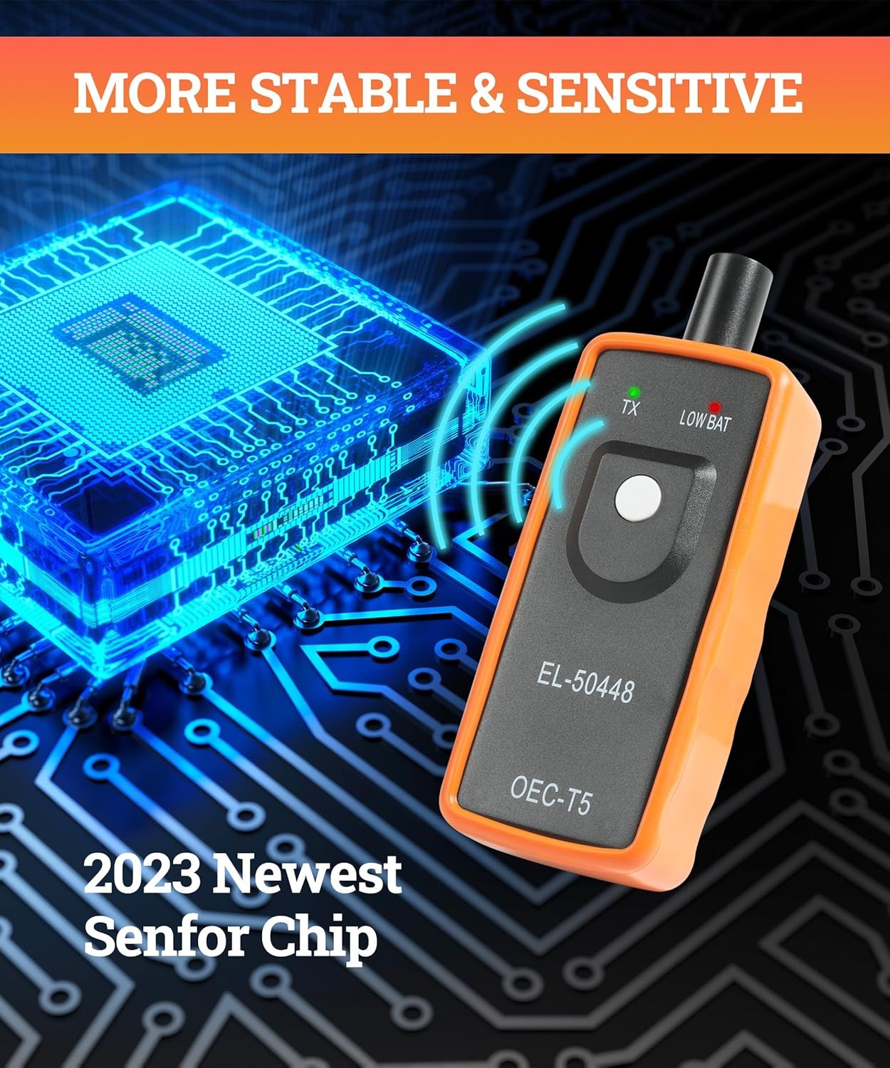 Universal TPMS Reset & Relearn Tool Tire Sensor Activation & Programming Device