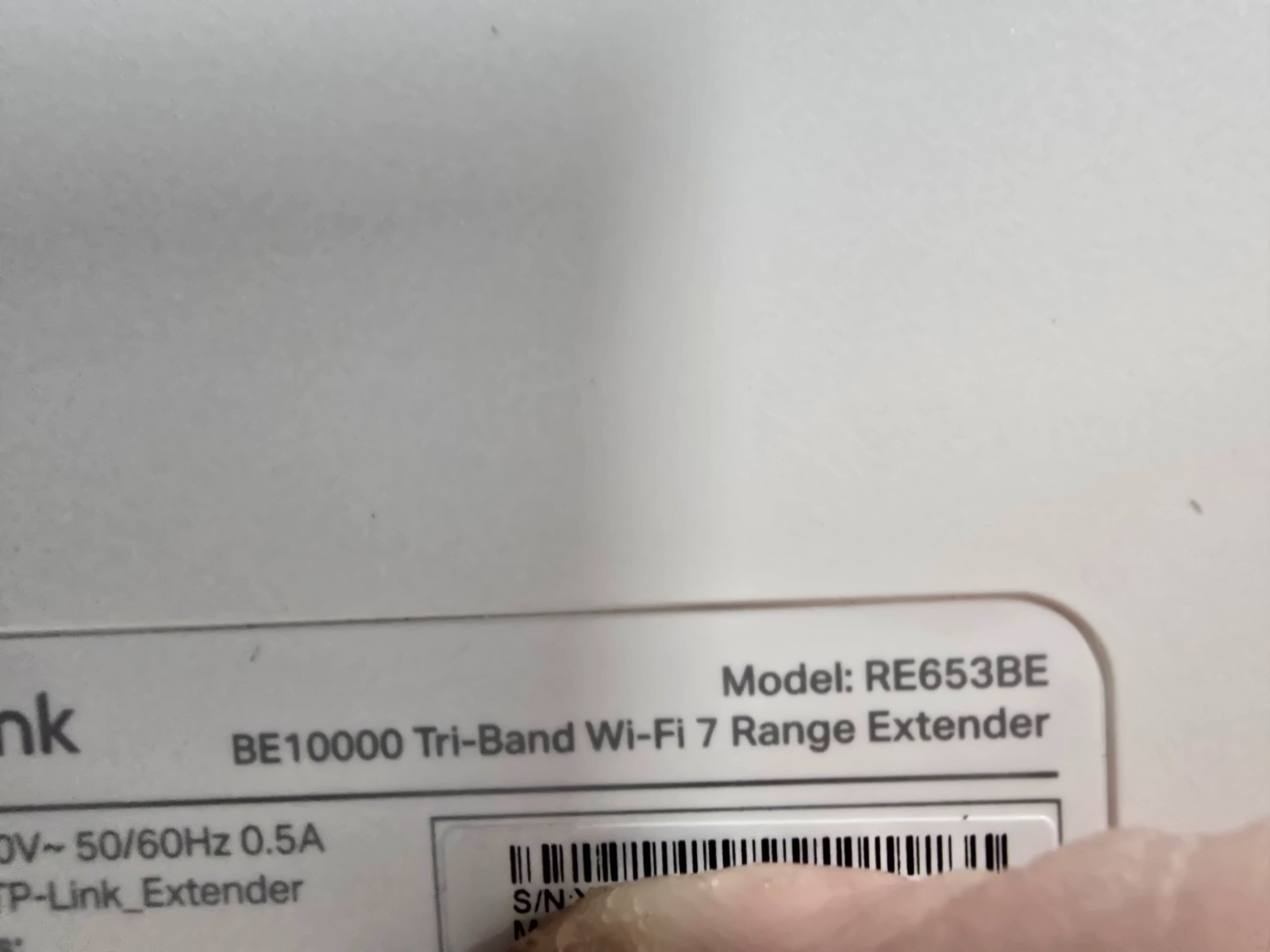 TP-Link BE10000 Wi-Fi 7 Range Extender RE653BE | 10 Gbps Tri-Band