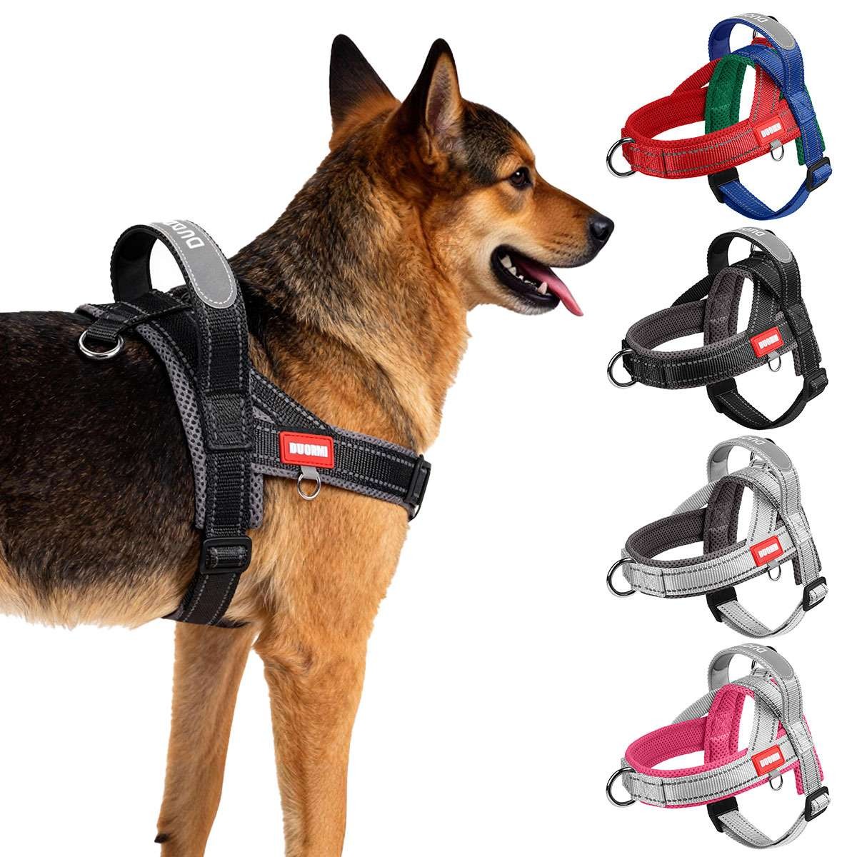 No Pull Dog Pet Harness Adjustable Control Vest Dogs Reflective S M Large XXL