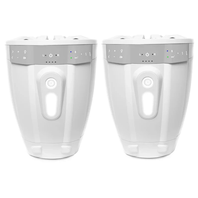 ECOXGEAR ExtremeTower Speakers TBB8 - 2 Battery Powered Bluetooth Tower Speakers