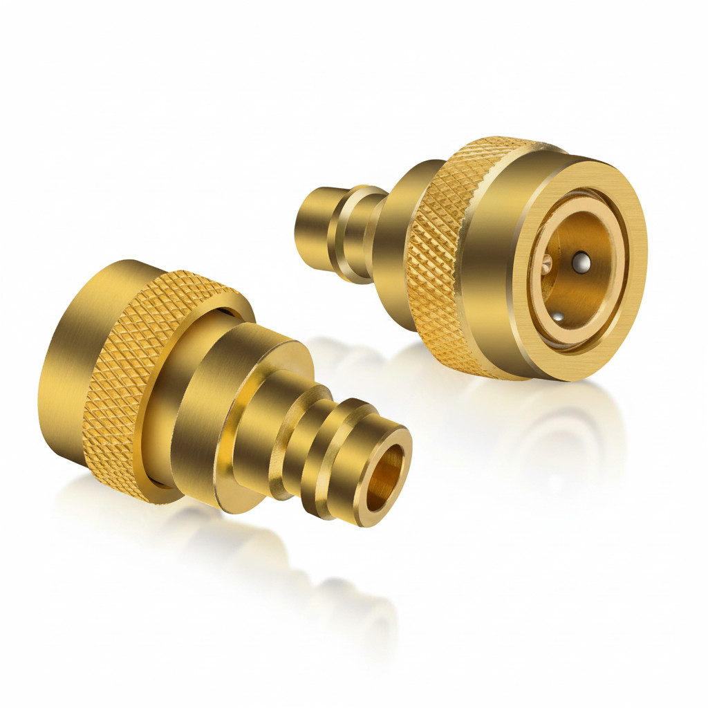 R134A to R1234YF Quick Couplers Kit Adapter Adjustable High&Low Side Connection