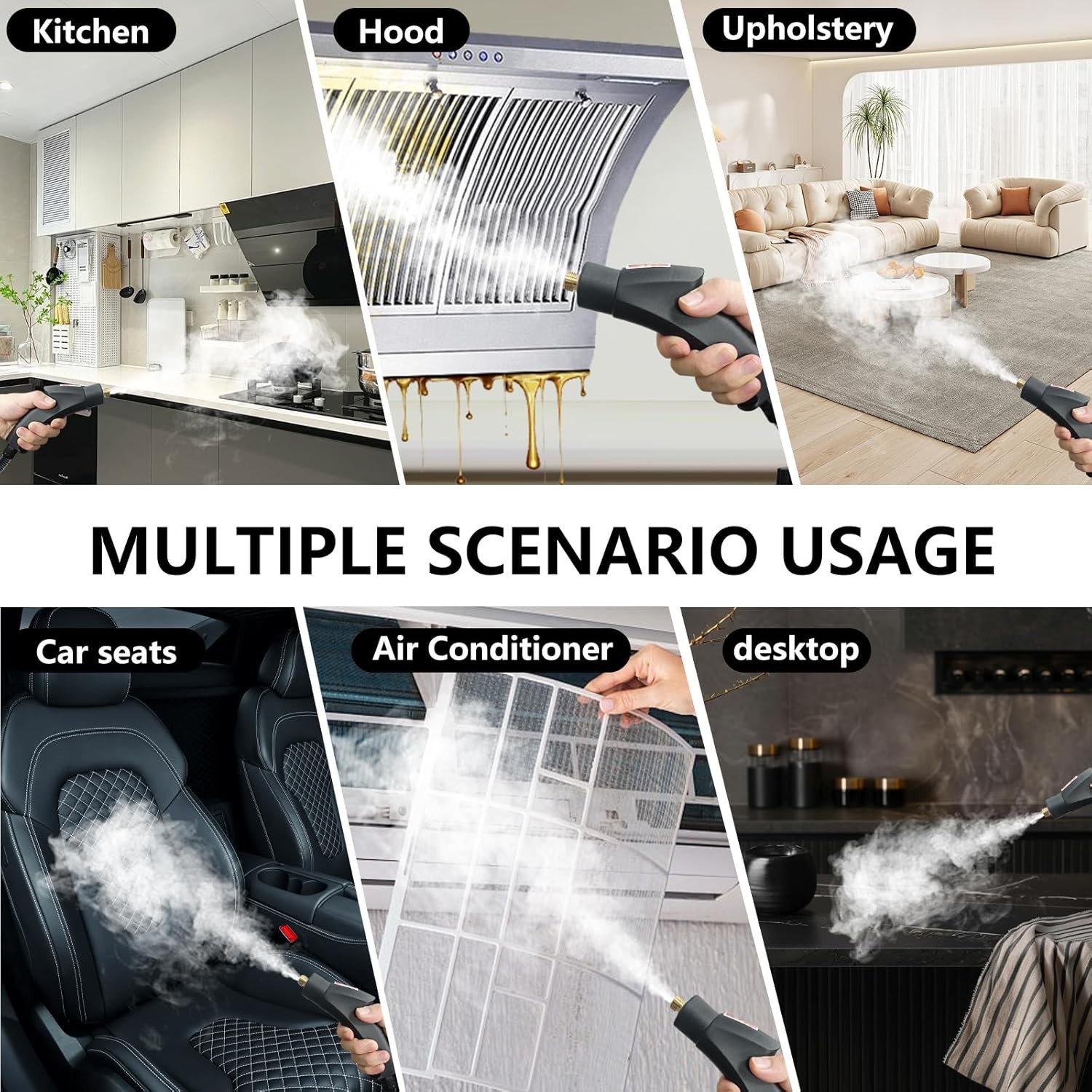 Handheld Steam Cleaner High Pressure Household Car Steam Cleaning Machine Gifts