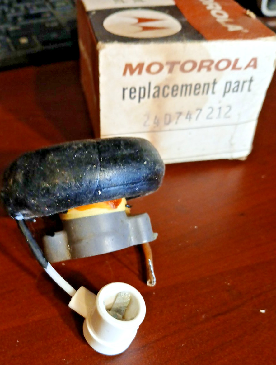 Vintage Motorola Flyback Transformer Voltage Output #24D747212 Replacement Part