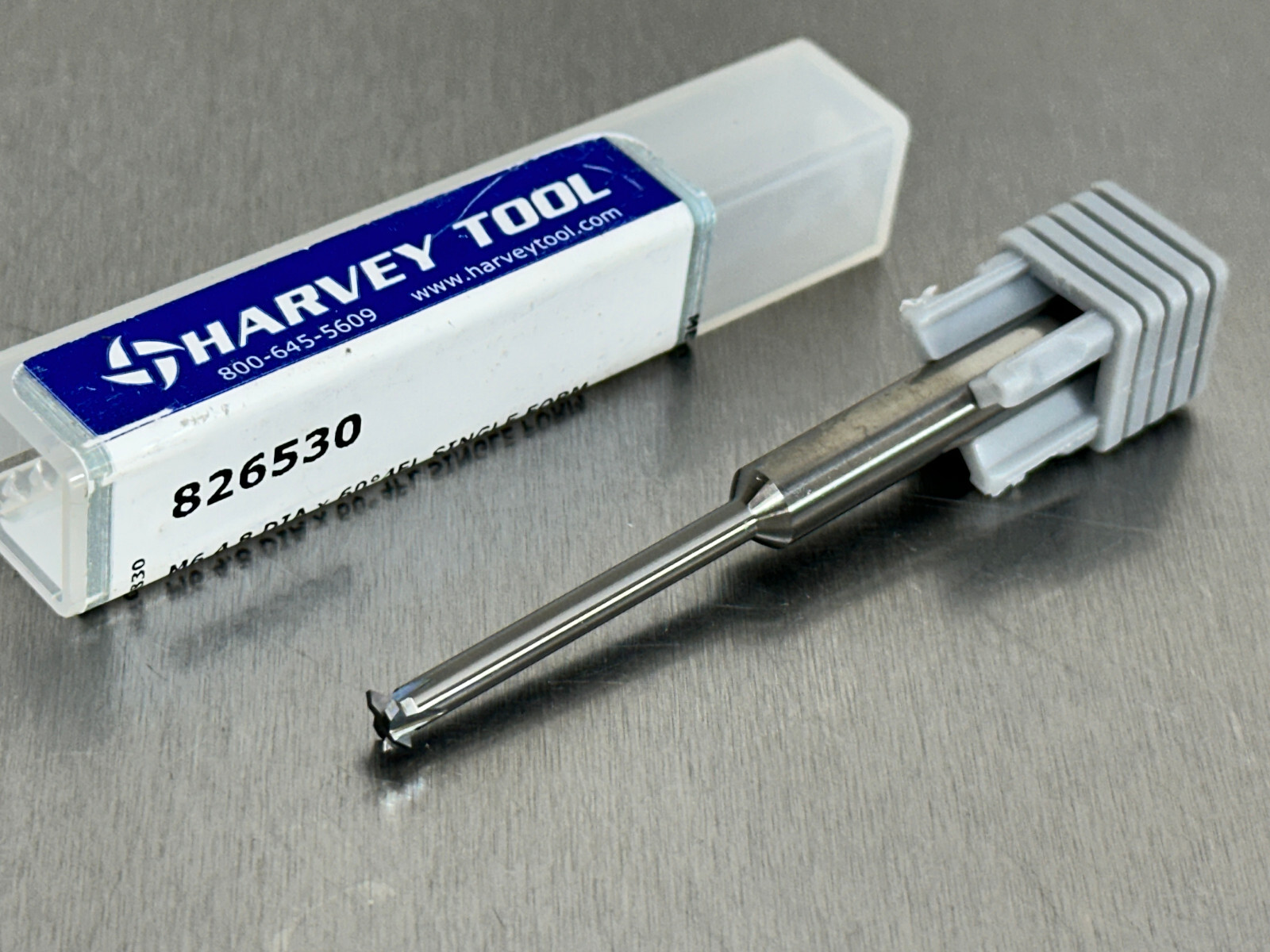 Harvey M6 Carbide Thread Mill Single Form Milling Cutter 826530