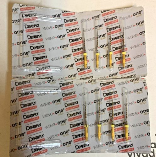 SALE! Waveone Gold Wave One Endodontic File Root Canal Dentsply 1 - 4pk