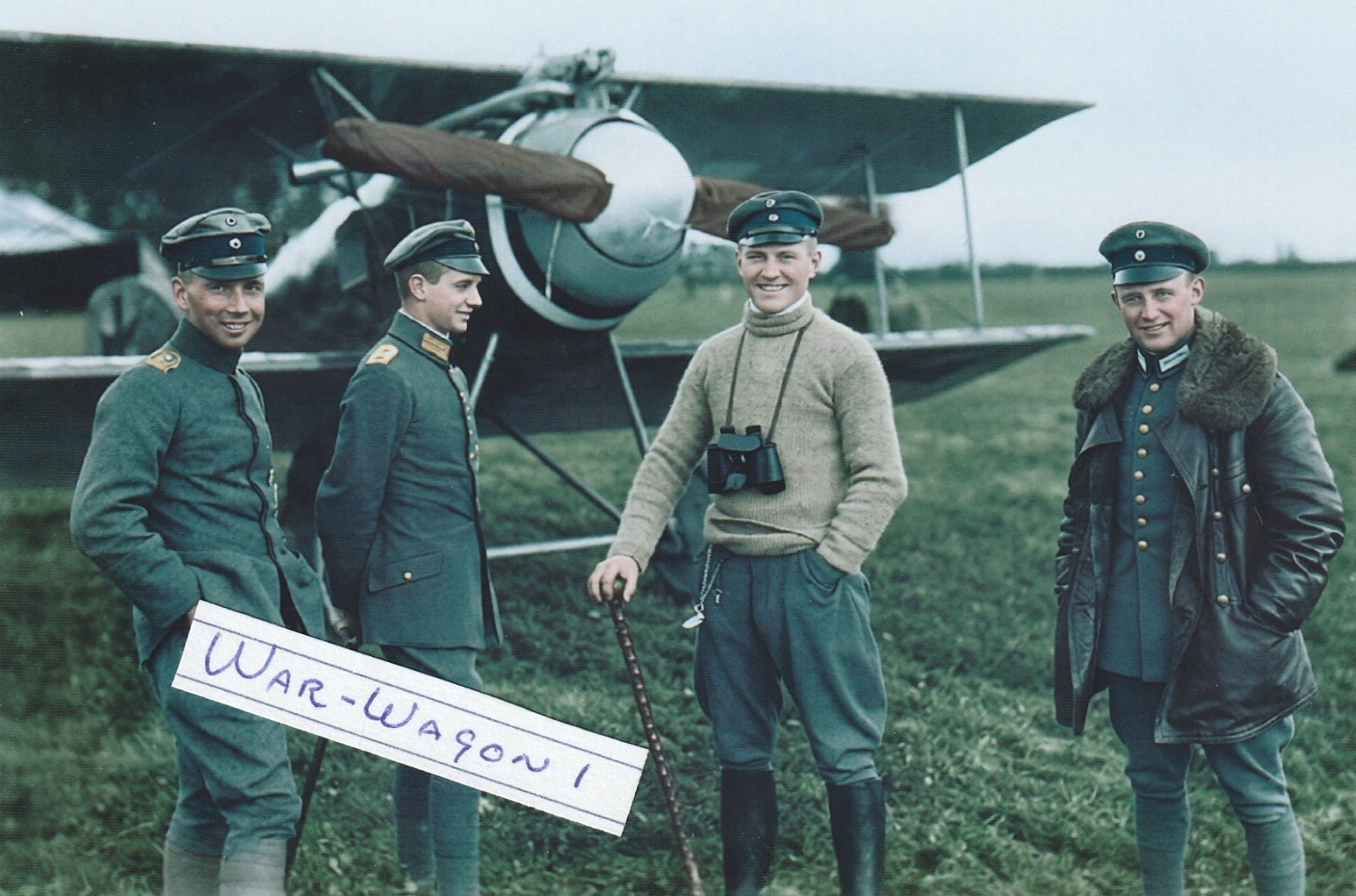 WW I German Photo . Manfred Von Richthofen - Red Baron..