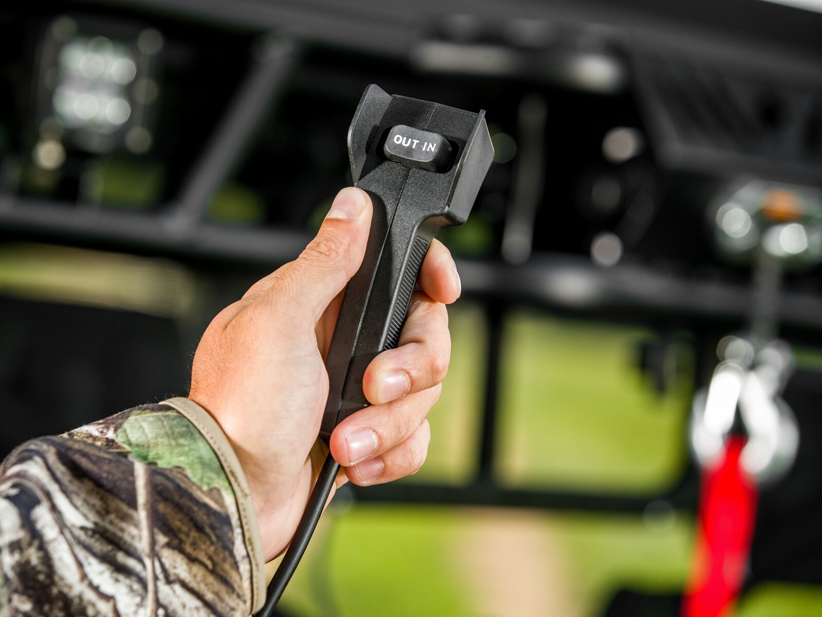 SuperATV Game Loader Rack for Can-Am Defender (with OEM Glass Installed)