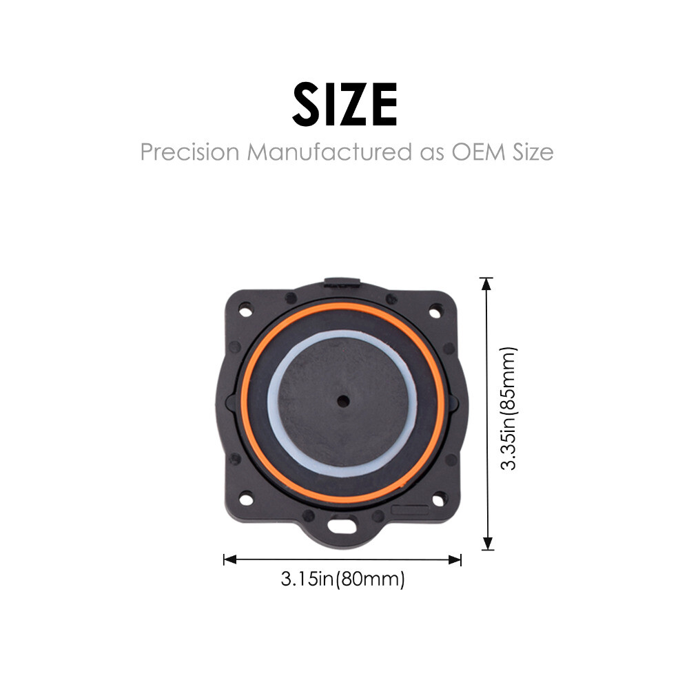 Air Pump Diaphragm Rebuild Kit Replacement for Hiblow Hp-60/Hp-80