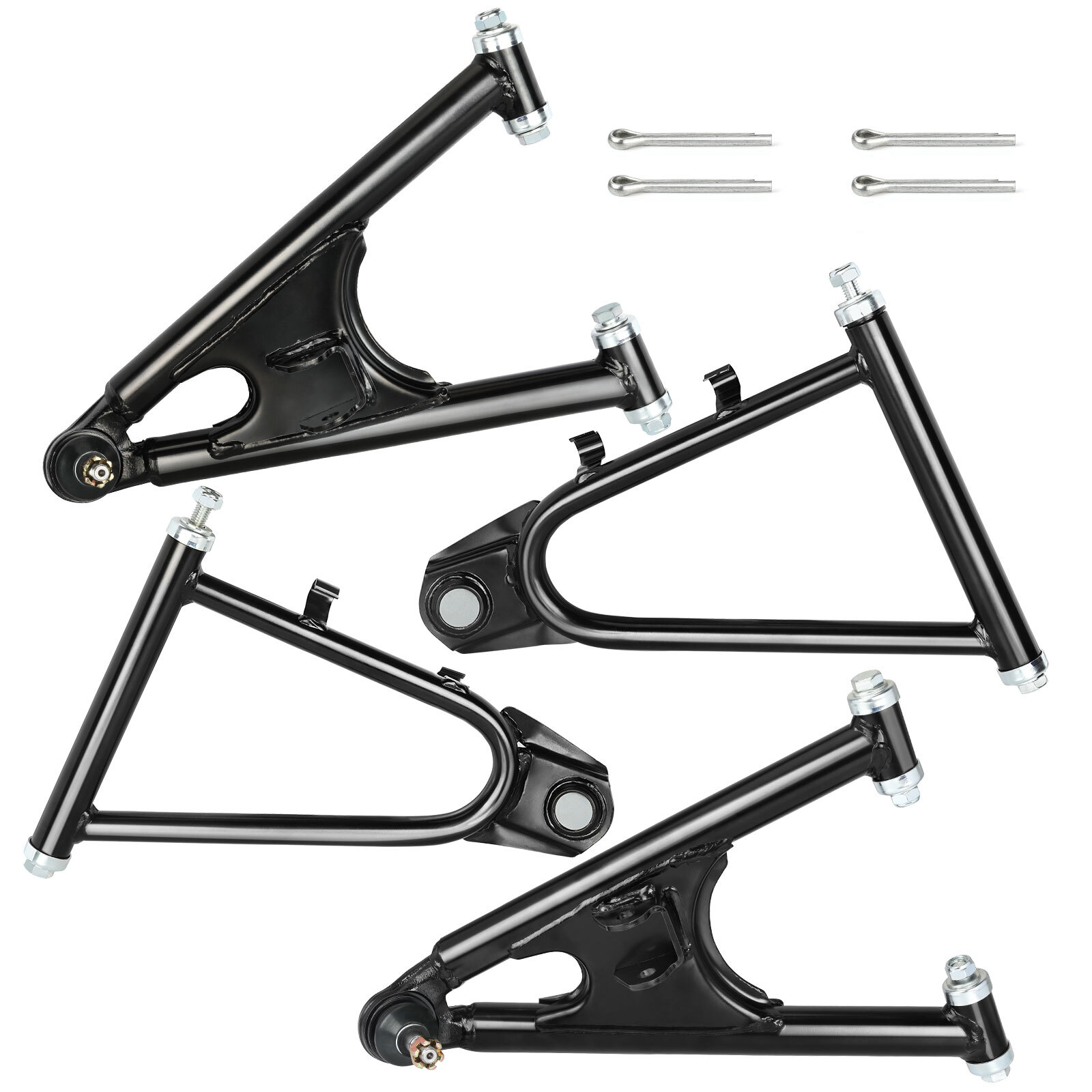 A-Arms Complete OEM Replica Set + Bolts + caps For Yamaha Banshee 350 1987-2006