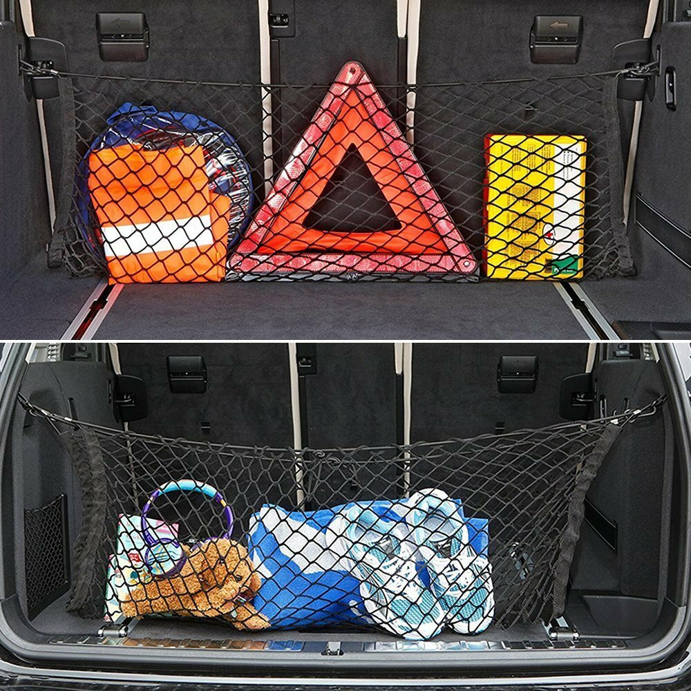 SUV Car Accessories Envelope Style Trunk Cargo Net Storage Organizer Universal
