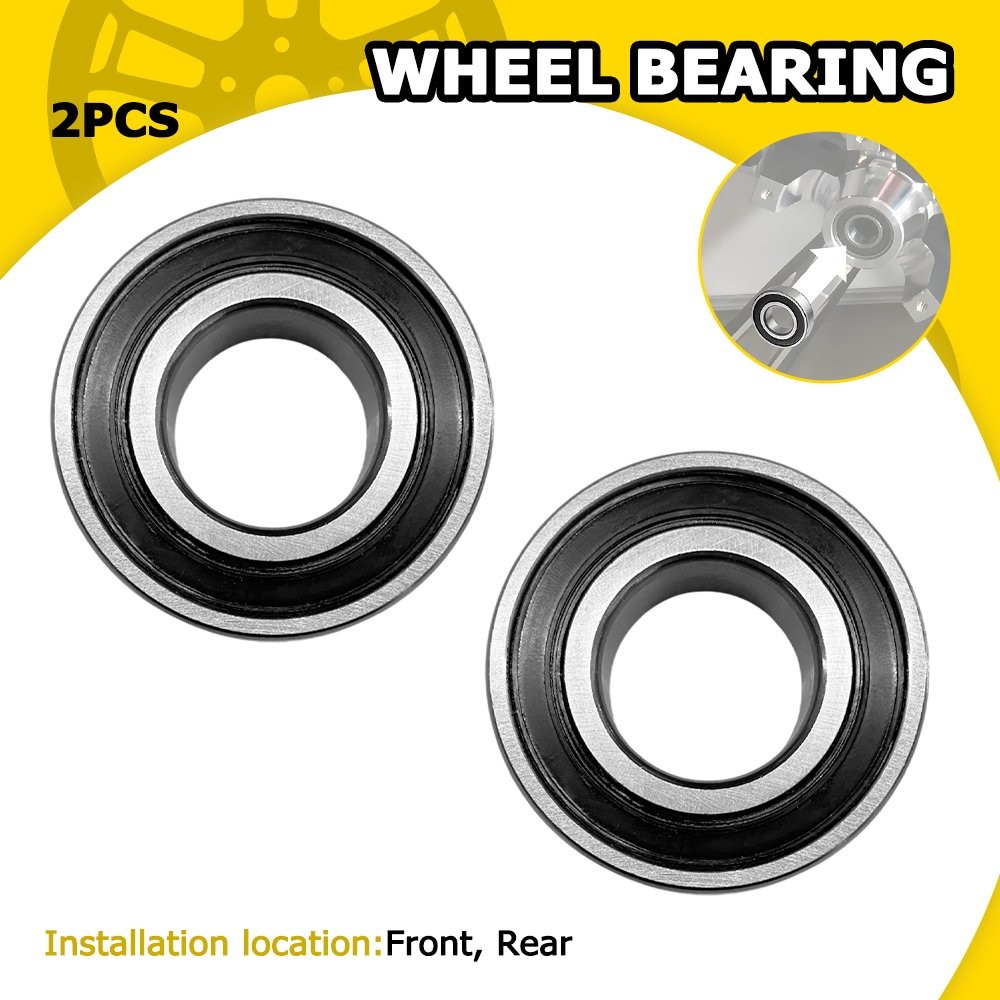 For Harley-Davidson 2008-Up Touring 25mm NON ABS Wheel Bearing 9276B Silver New