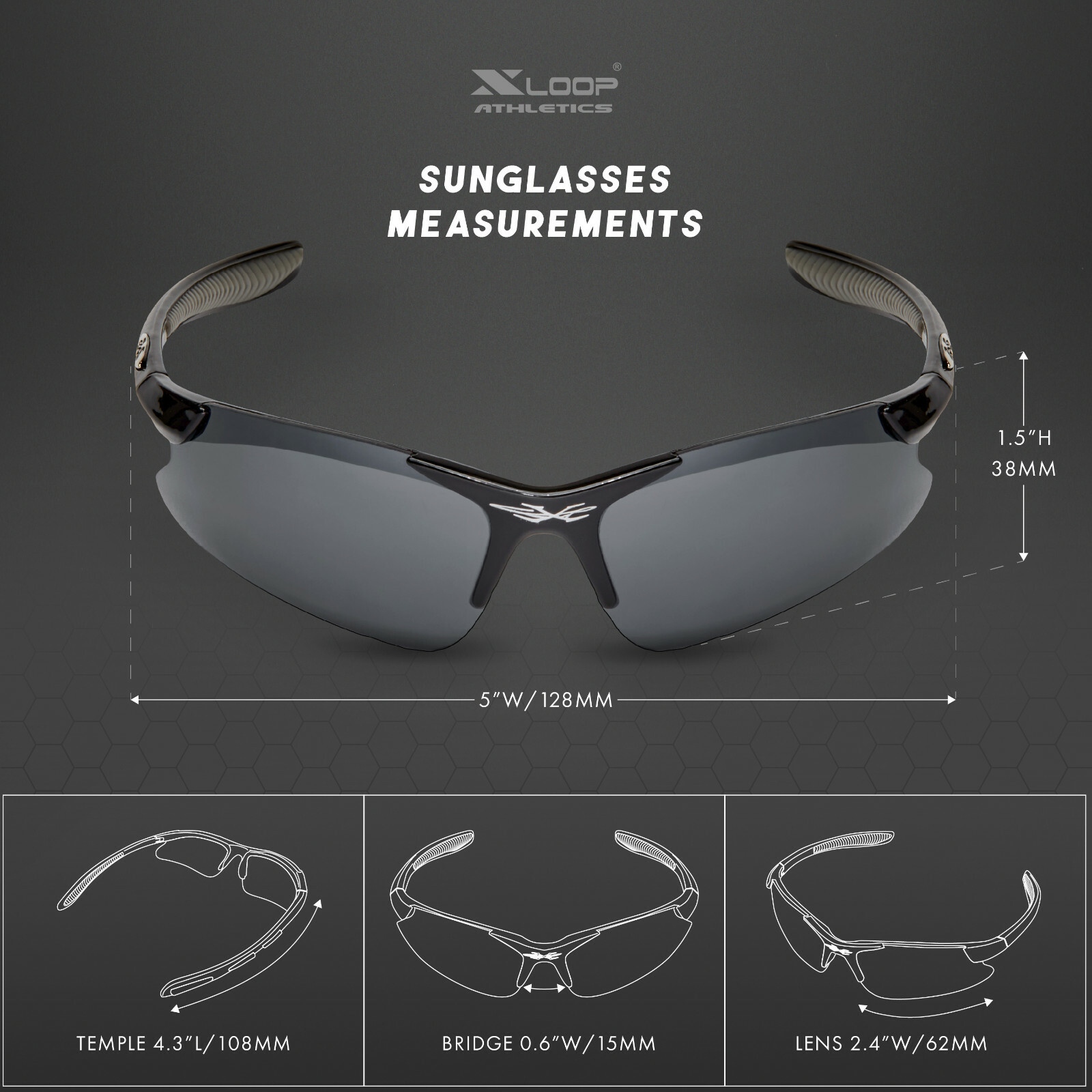 Kids Baseball Cycling Sports Wrap Around Sunglasses Boys Youth Mirrored Glasses