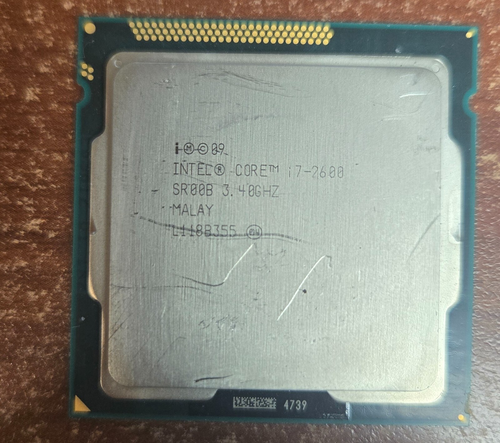 Intel Core i7-2600 3.40GHz LGA1155 SR00B Processor
