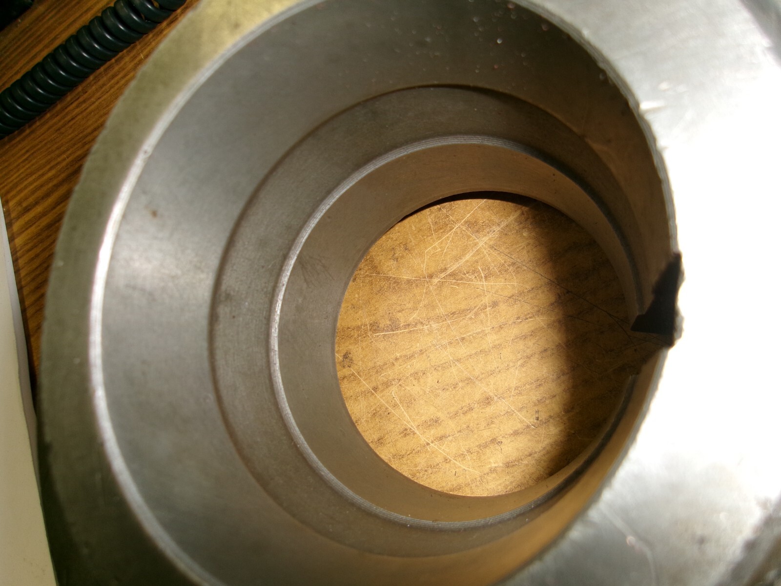 BUCK LATHE CHUCK BACK PLATE L0 #12107 FOR 8" CHUCK