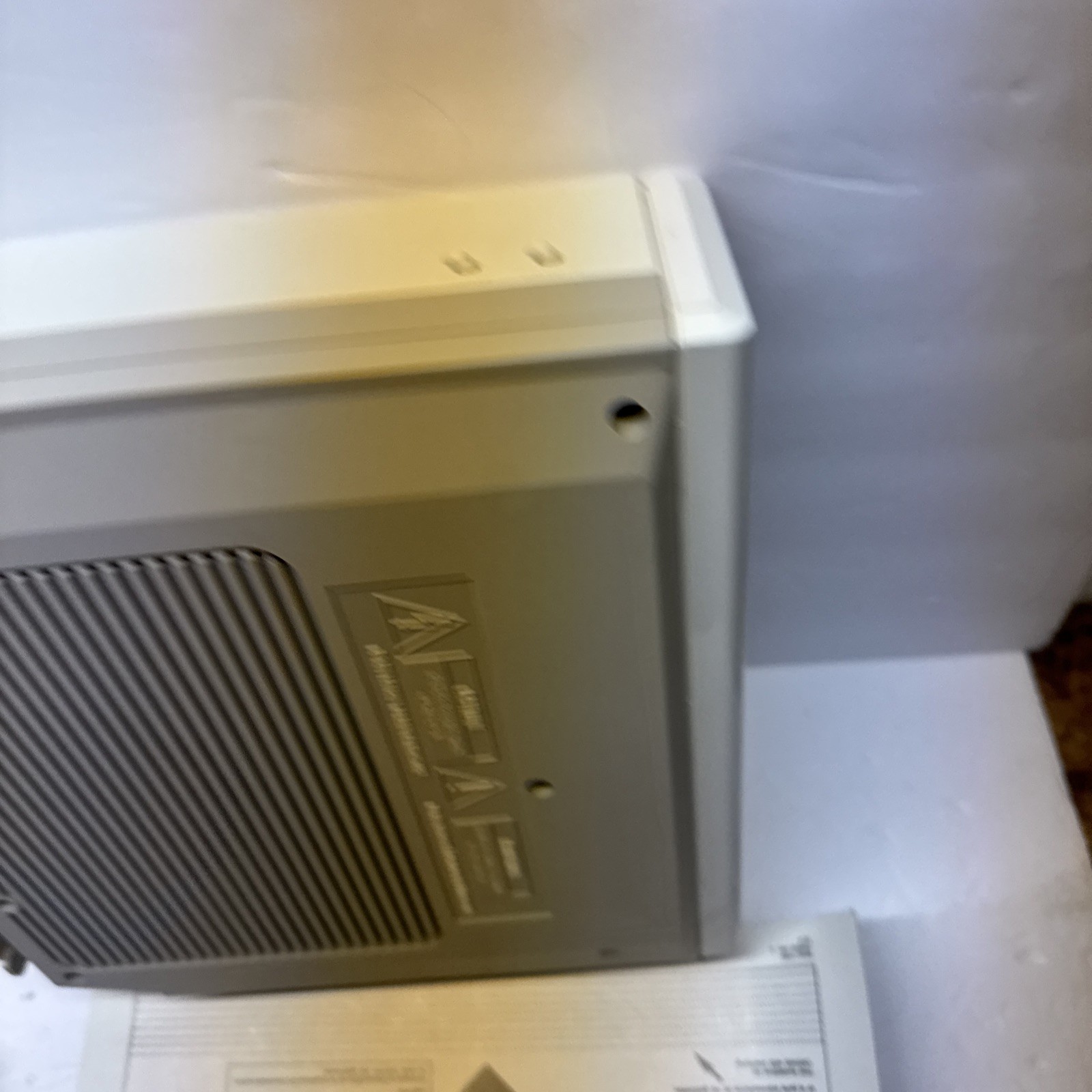 Vintage GE Spacemaker 7-4260 Kitchen AM/FM Radio w/ Cassette Player White Tested