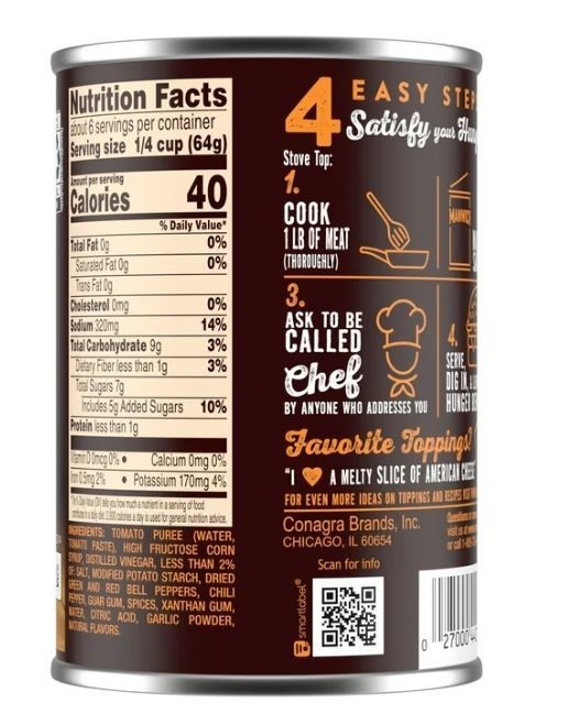 (6 pack) manwich Original Sloppy Joe Sauce, Canned Sauce, 15 oz