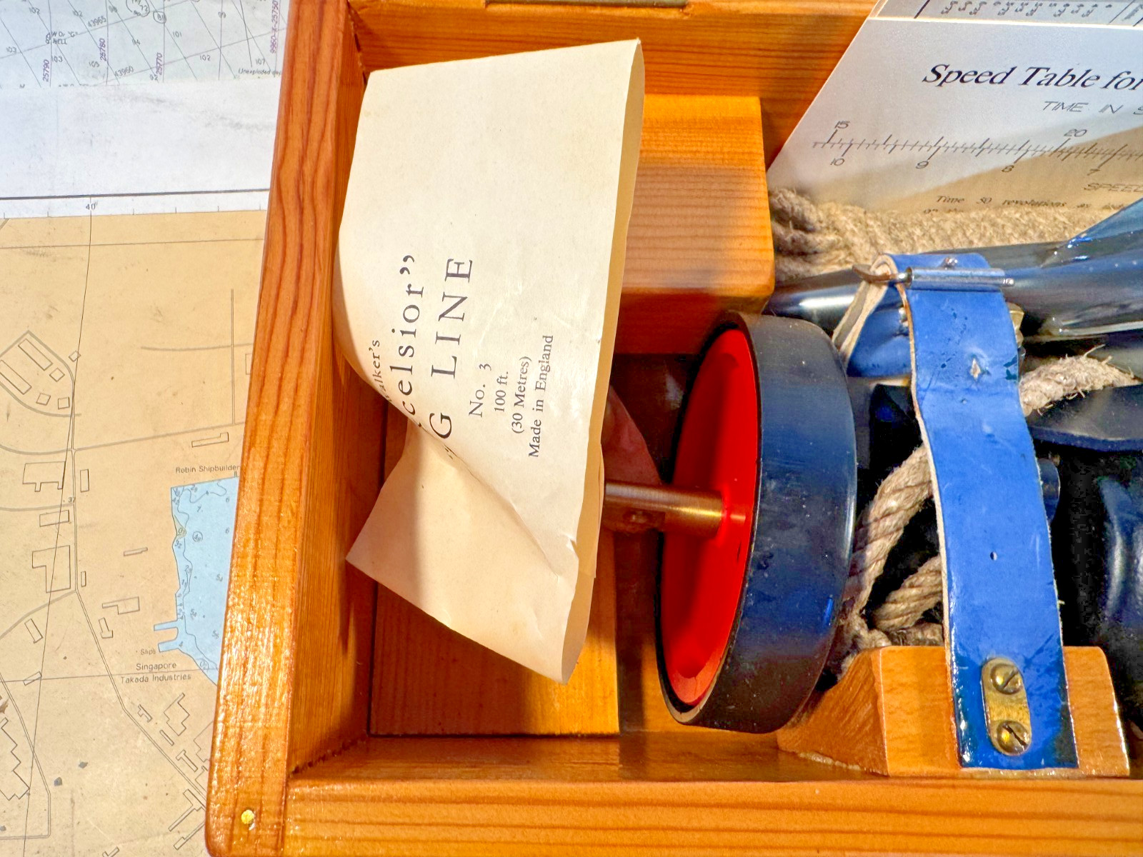 Walker's and Sons Excelsior IV Ship-Log Outrigger Pattern