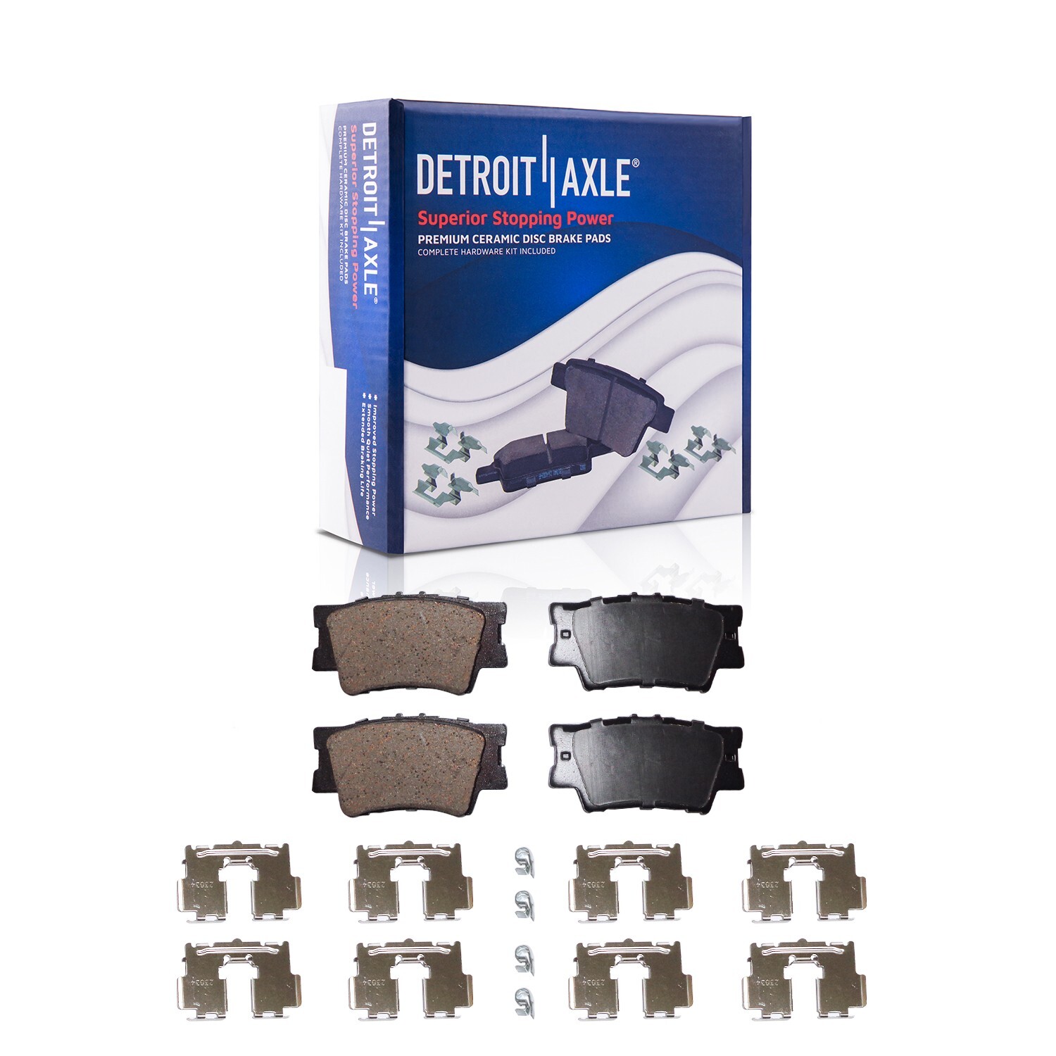 For 2006 - 2018 Toyota RAV4 296mm Front Rear Disc Rotors Brake Pads Brakes Kit