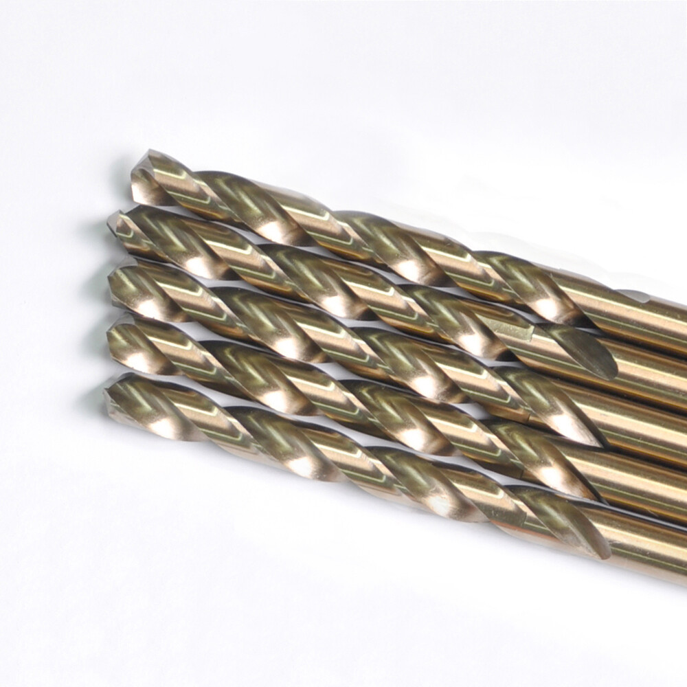 Drillforce 20PCS 3/16" Cobalt Drill Bit Set HSS M35 Jobber Metal Wood Drill Bits