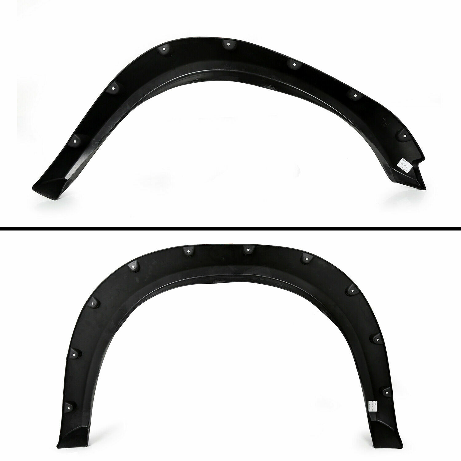 FOR 2009-23 19 DODGE RAM 1500 TEXTURED POCKET RIVETED STYLE WHEEL FENDER FLARES