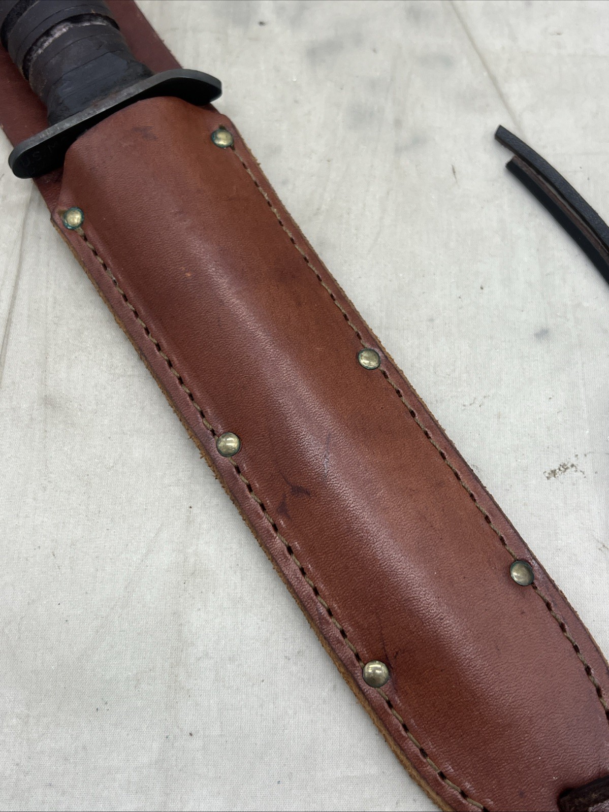 1990s US M3 Camillus Fighting Knife With Sheath (FF162