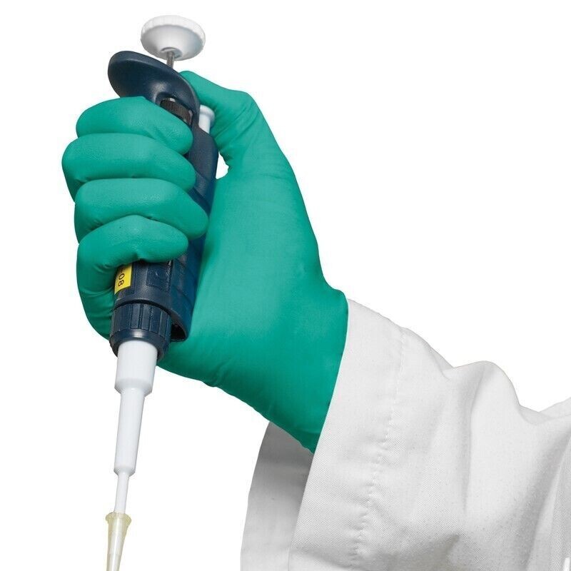 Ansell 92-600 Touch N Tuff Teal Nitrile Powder Free S, M, L, XL Cs/1000 (10x100)