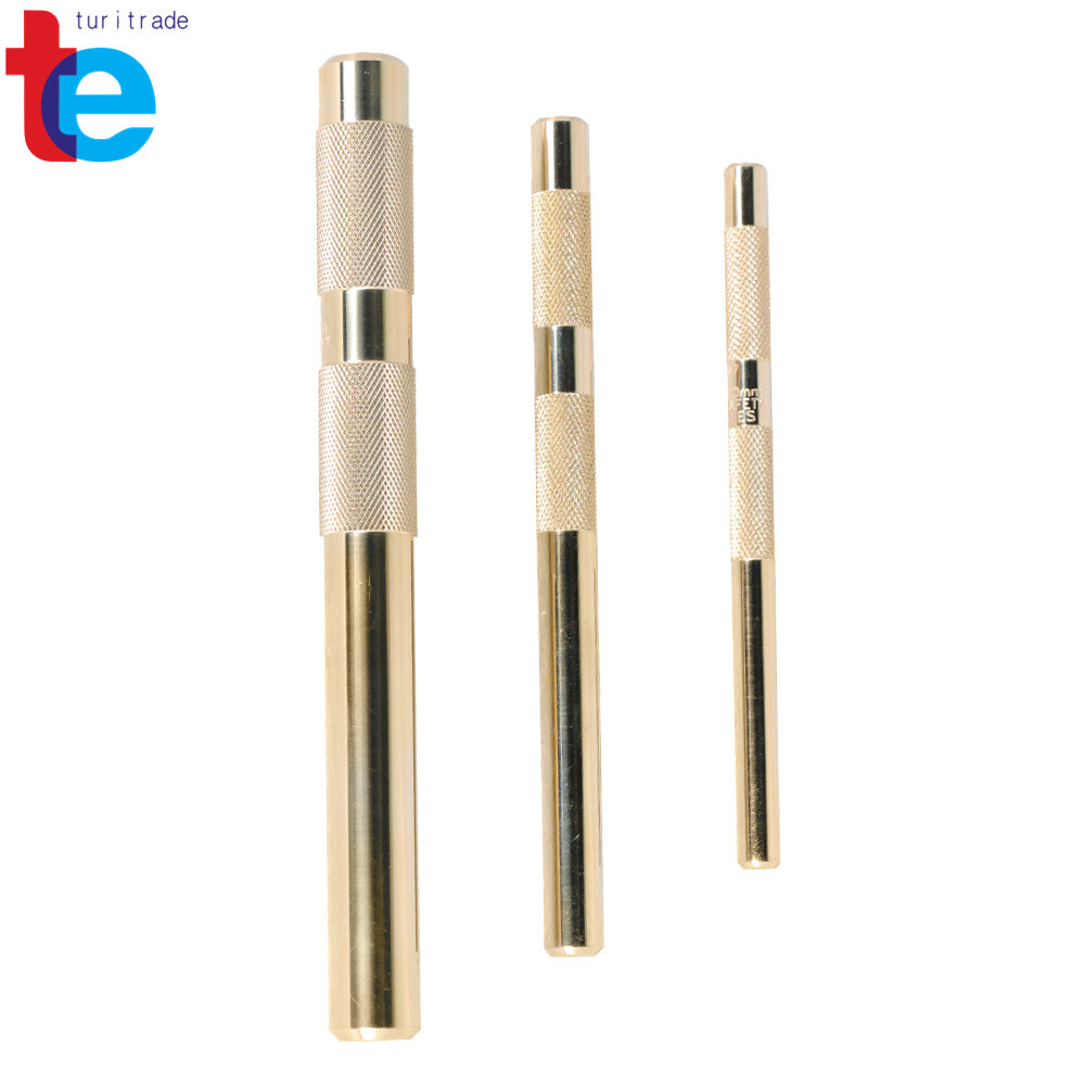 Set 3-Piece Brass Drift Punch Replace for 61360 3/8" to 3/4"