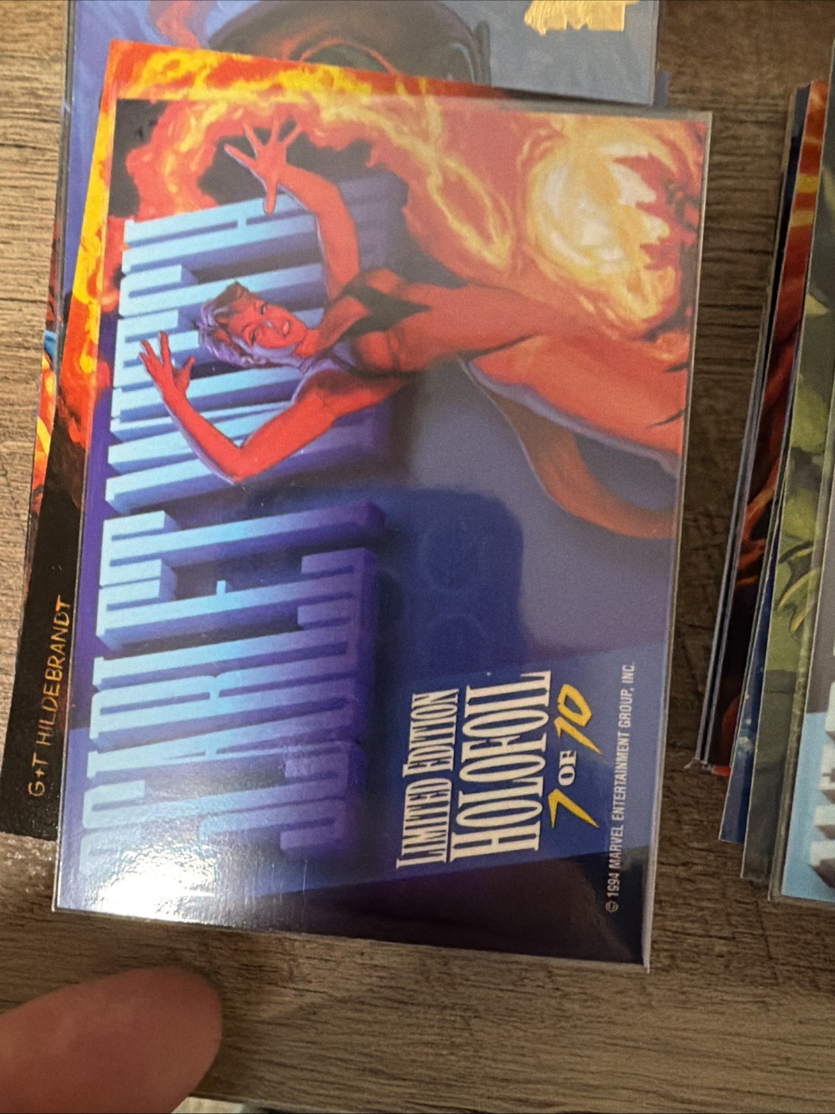 1994 marvel masterpieces lot of 200+ cards